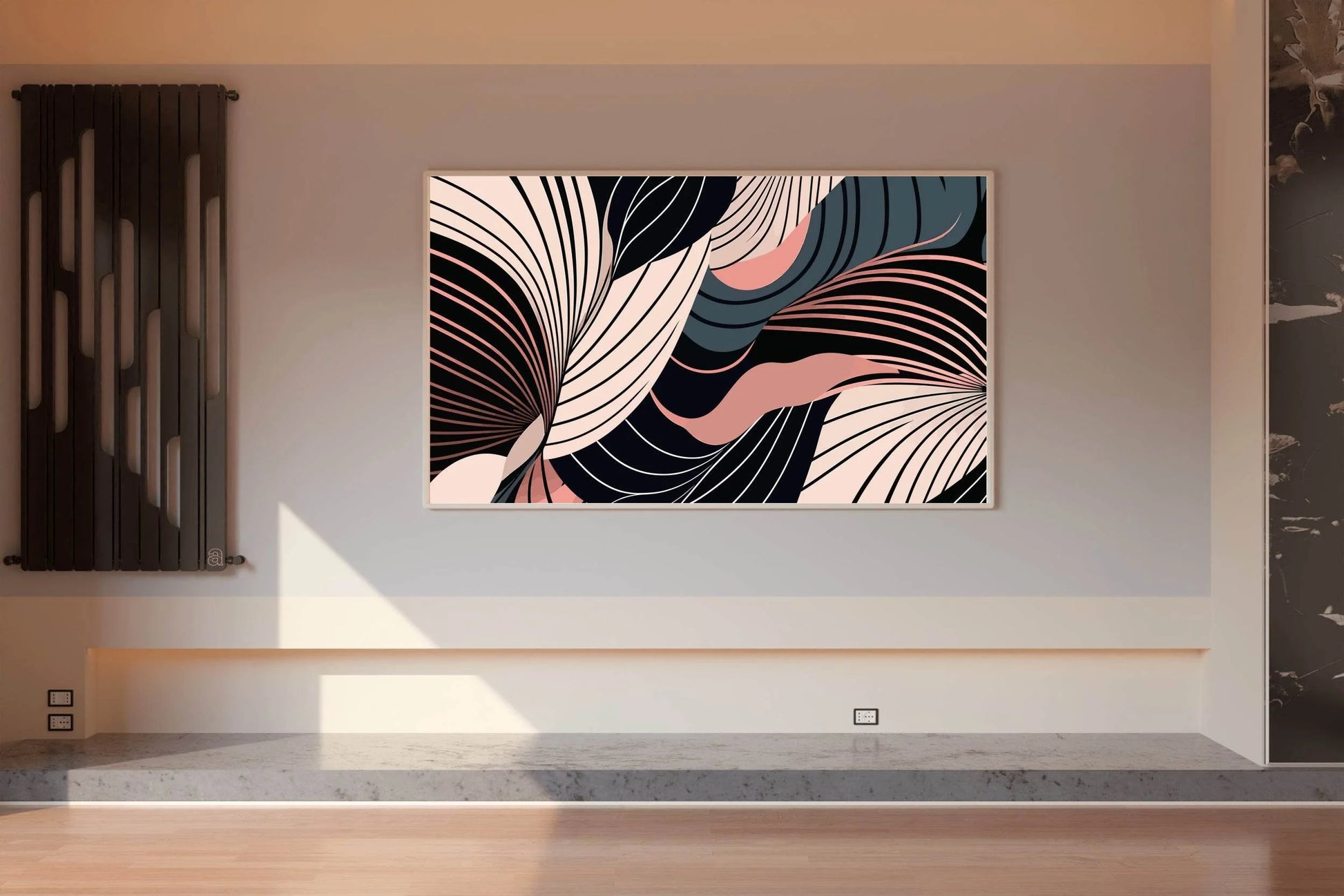 Botanical Shape Abstract Wall Art - beink online art store