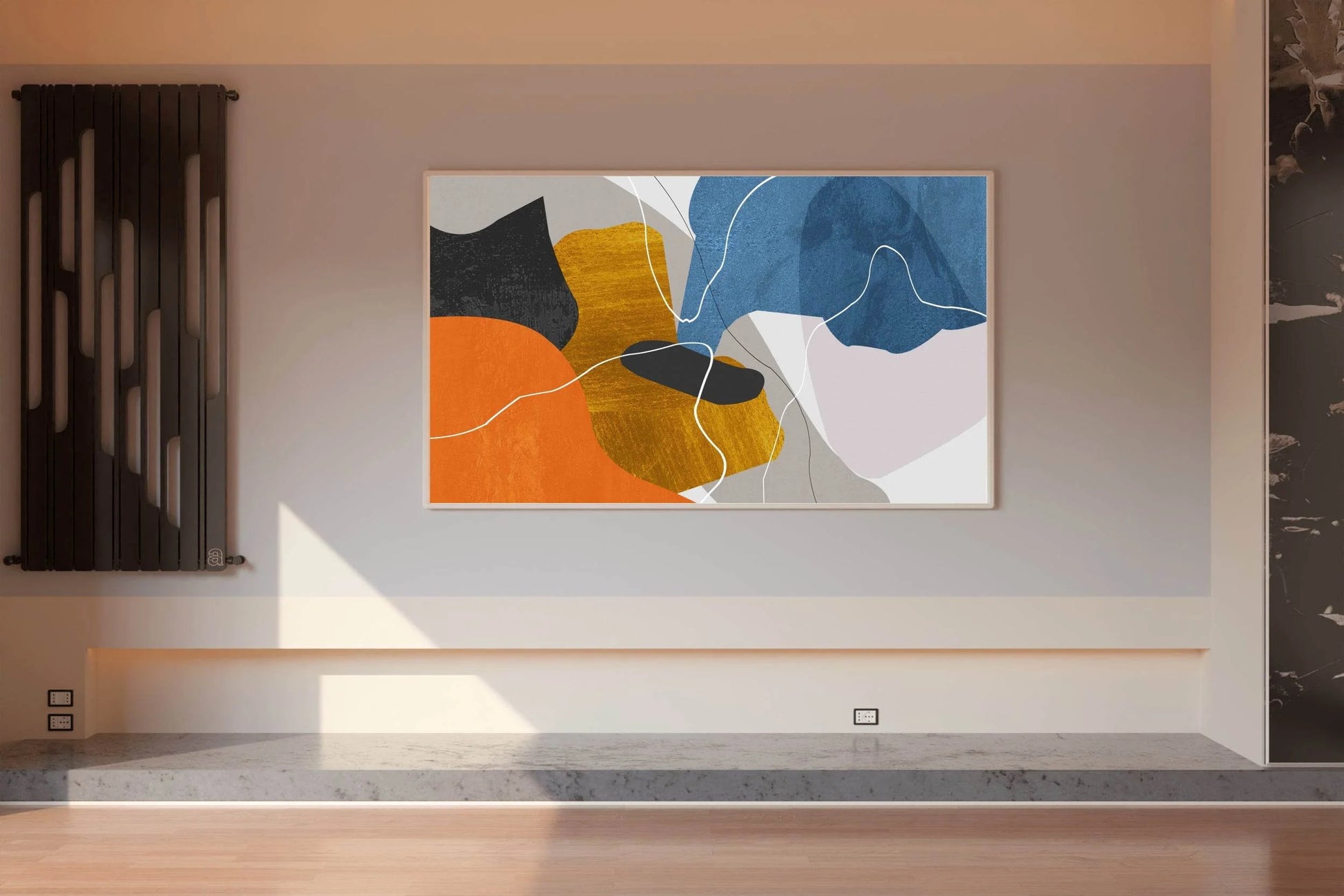 Irregular Shapes Abstract Wall Art - beink online art store