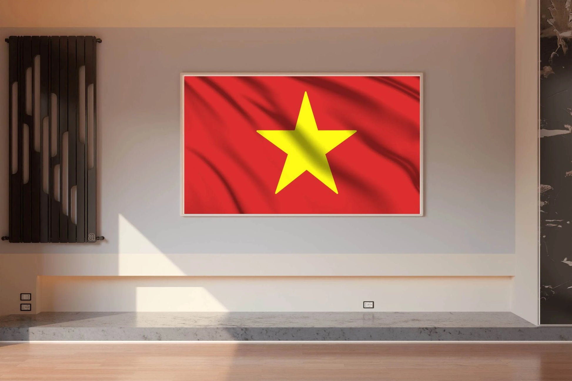 Vietnam National Flag Wall Art - beink online art store