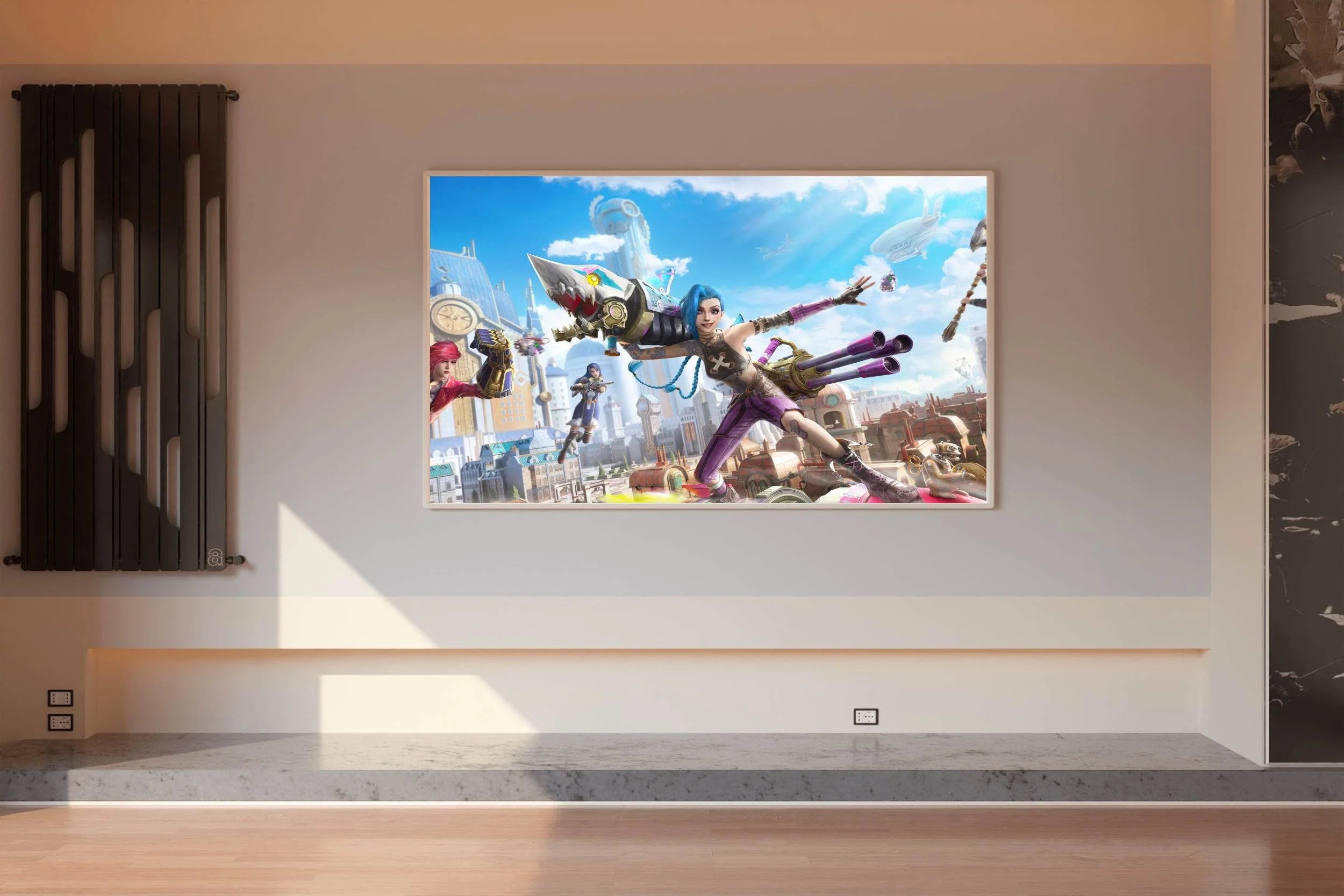 PUBG Jinx Arcane Gaming Wall Art - beink online art store