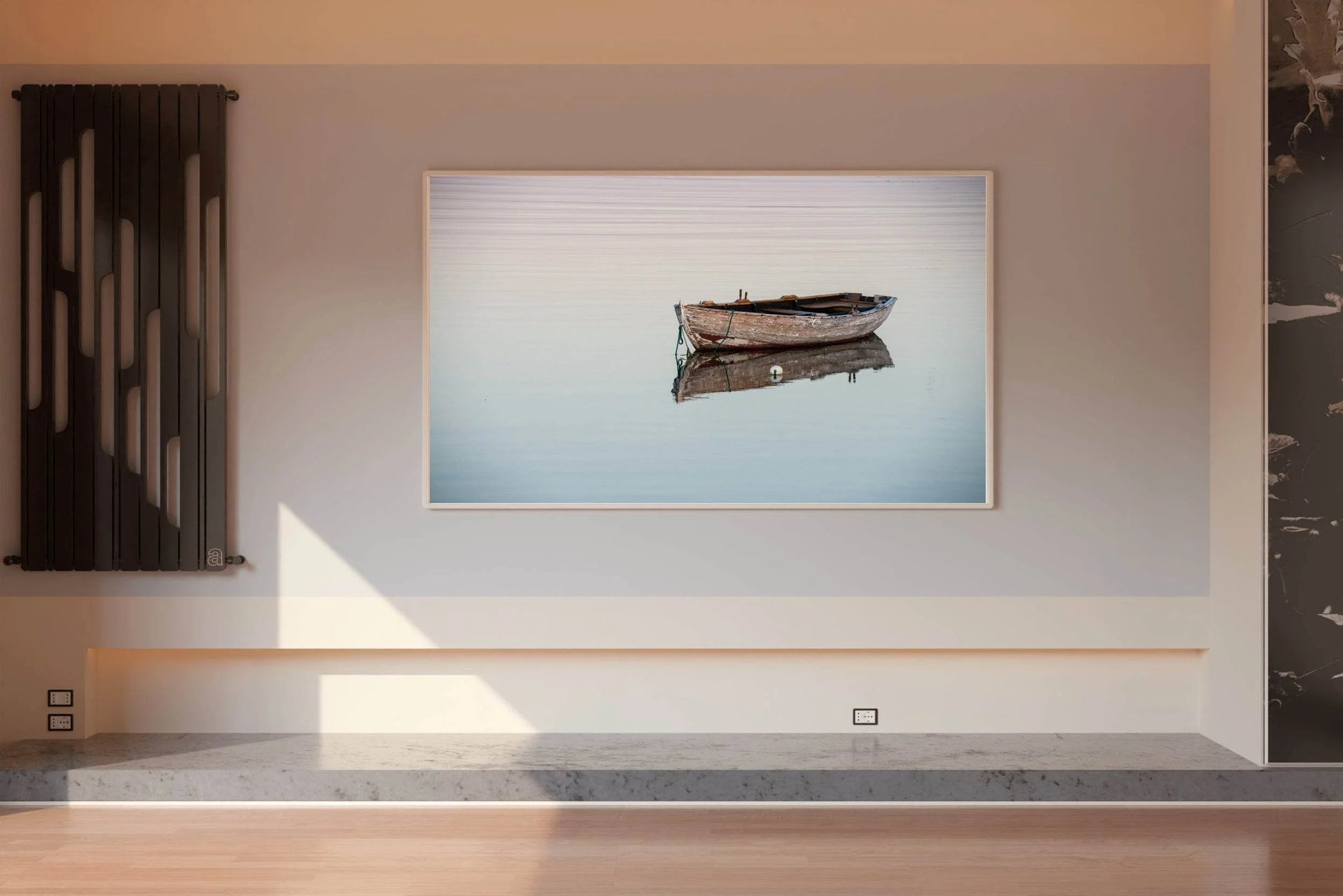 Broken Boat in The Water Wall Art - beink online art store