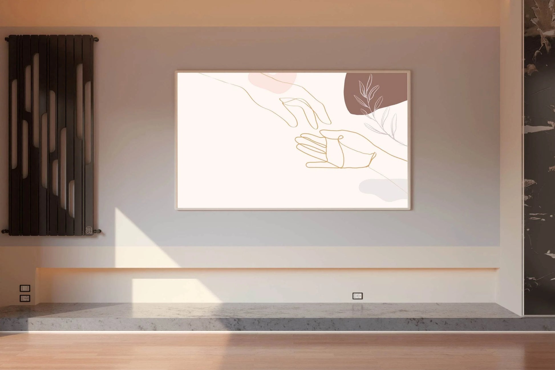 Hand in Hand Design Wall Art - beink online art store