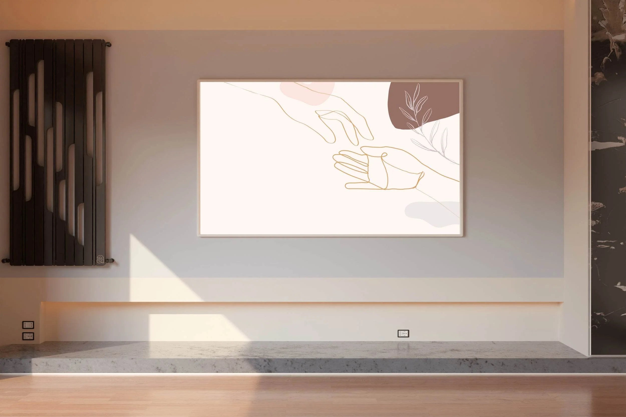 Hand in Hand Design Wall Art - beink online art store