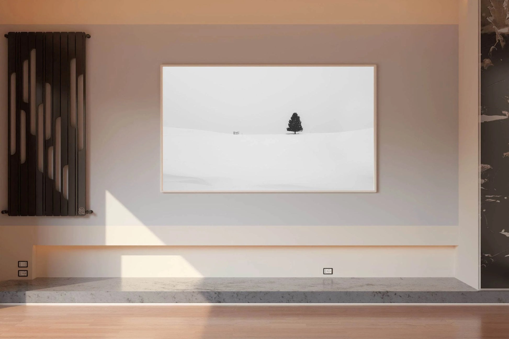 Pine Tree Black & White Wall Art - beink online art store