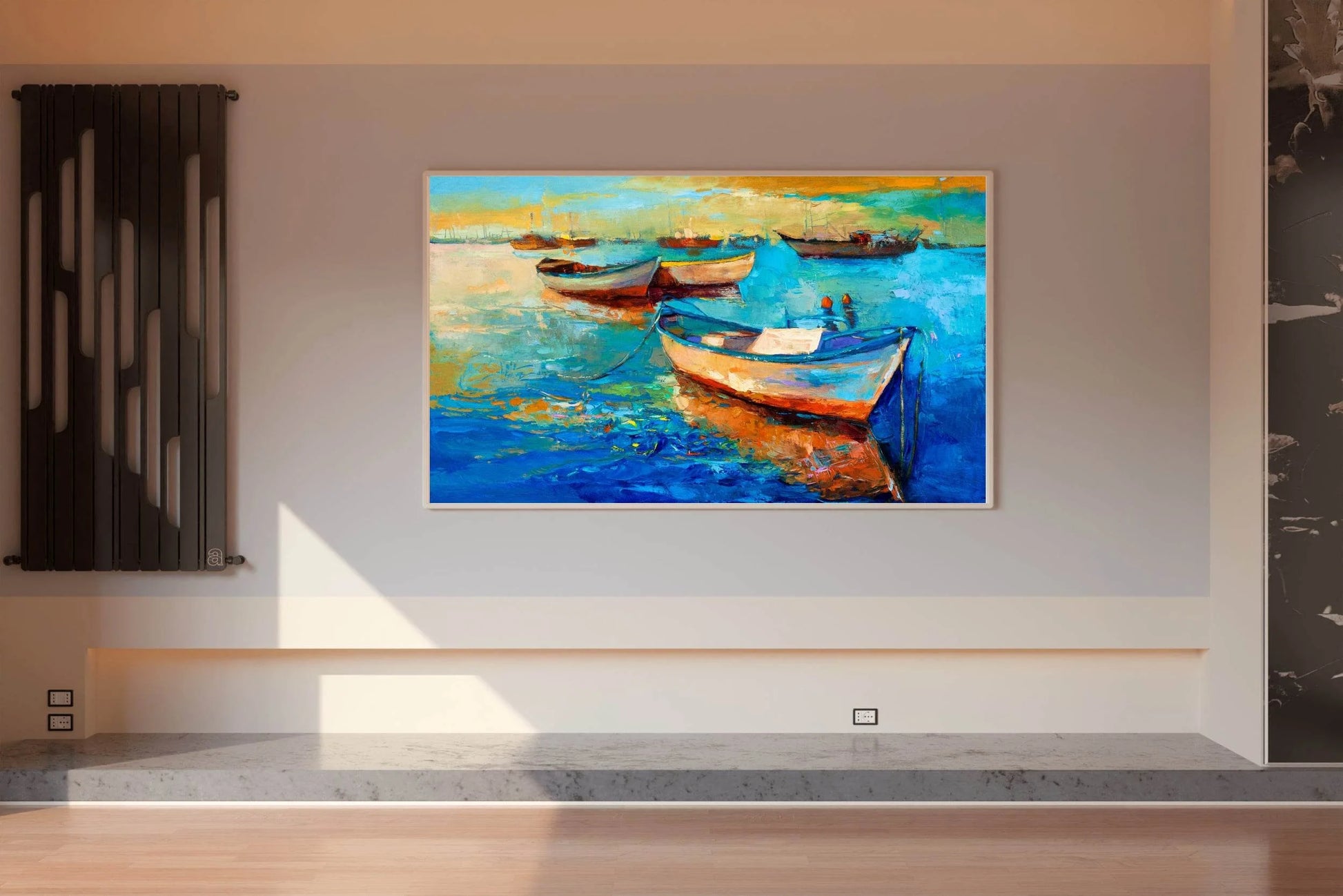 Fishermen's Wooden Boats Wall Art - beink online art store