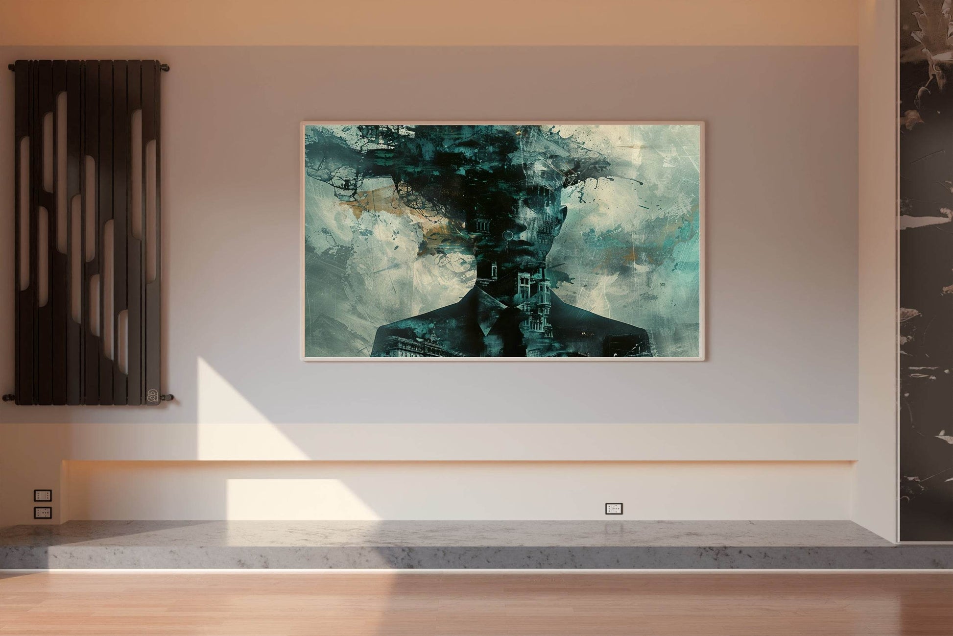 Overburden Mind Visual Digital Art - beink online art store