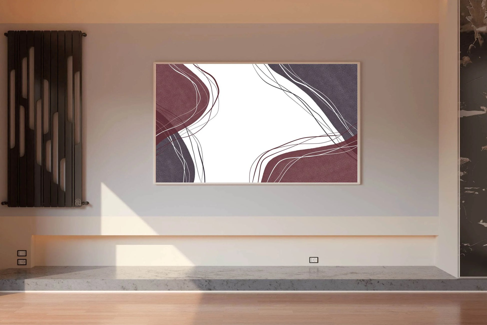 Handdrawn Lines Abstract Wall Art - beink online art store