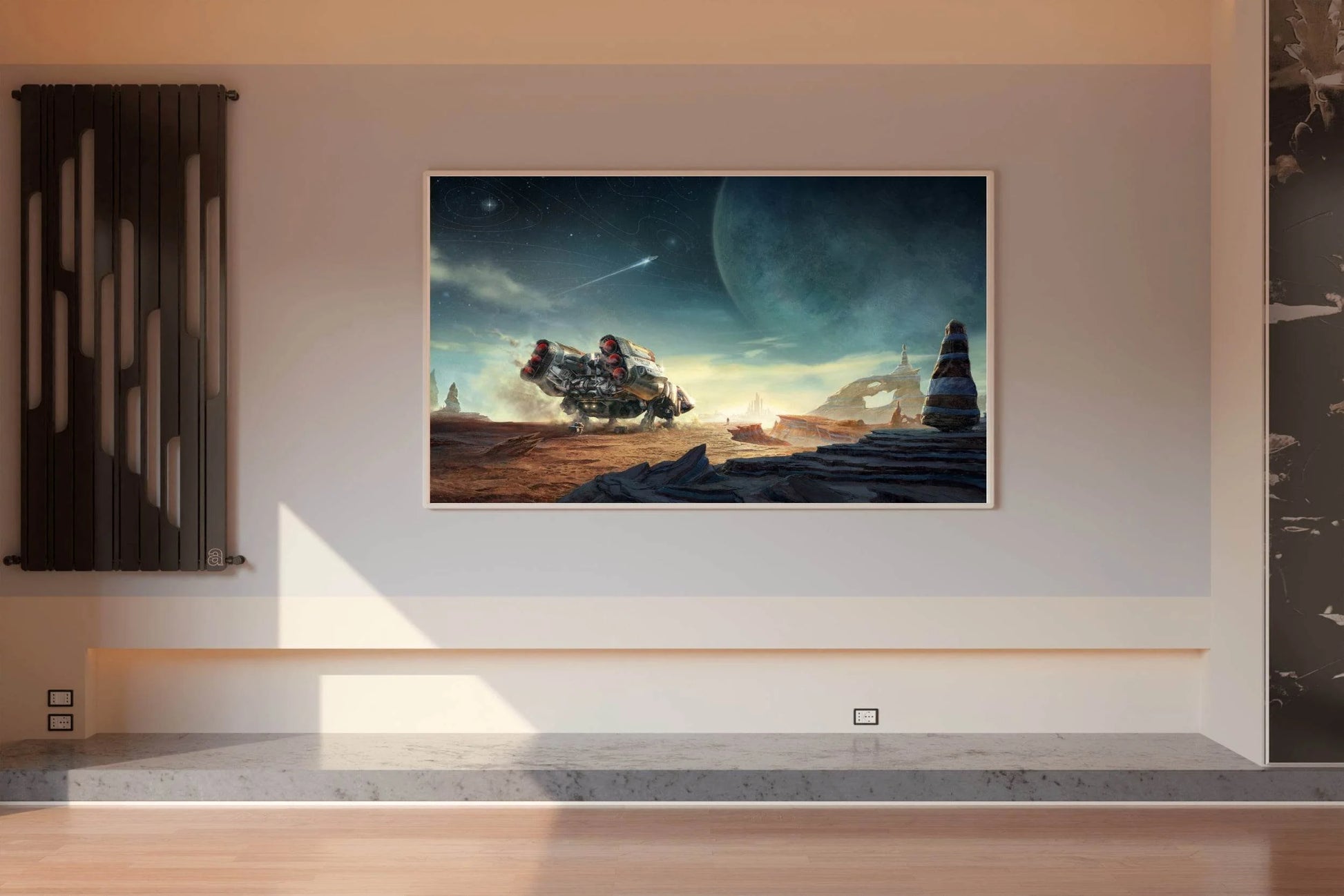 Starfield Custom Ship Gaming Wall Art - beink online art store