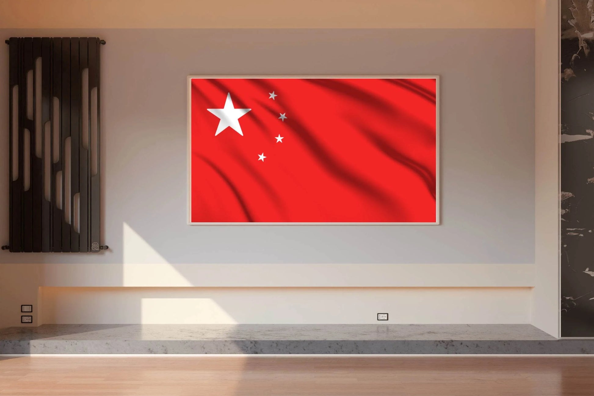 China National Flag Wall Art - beink online art store
