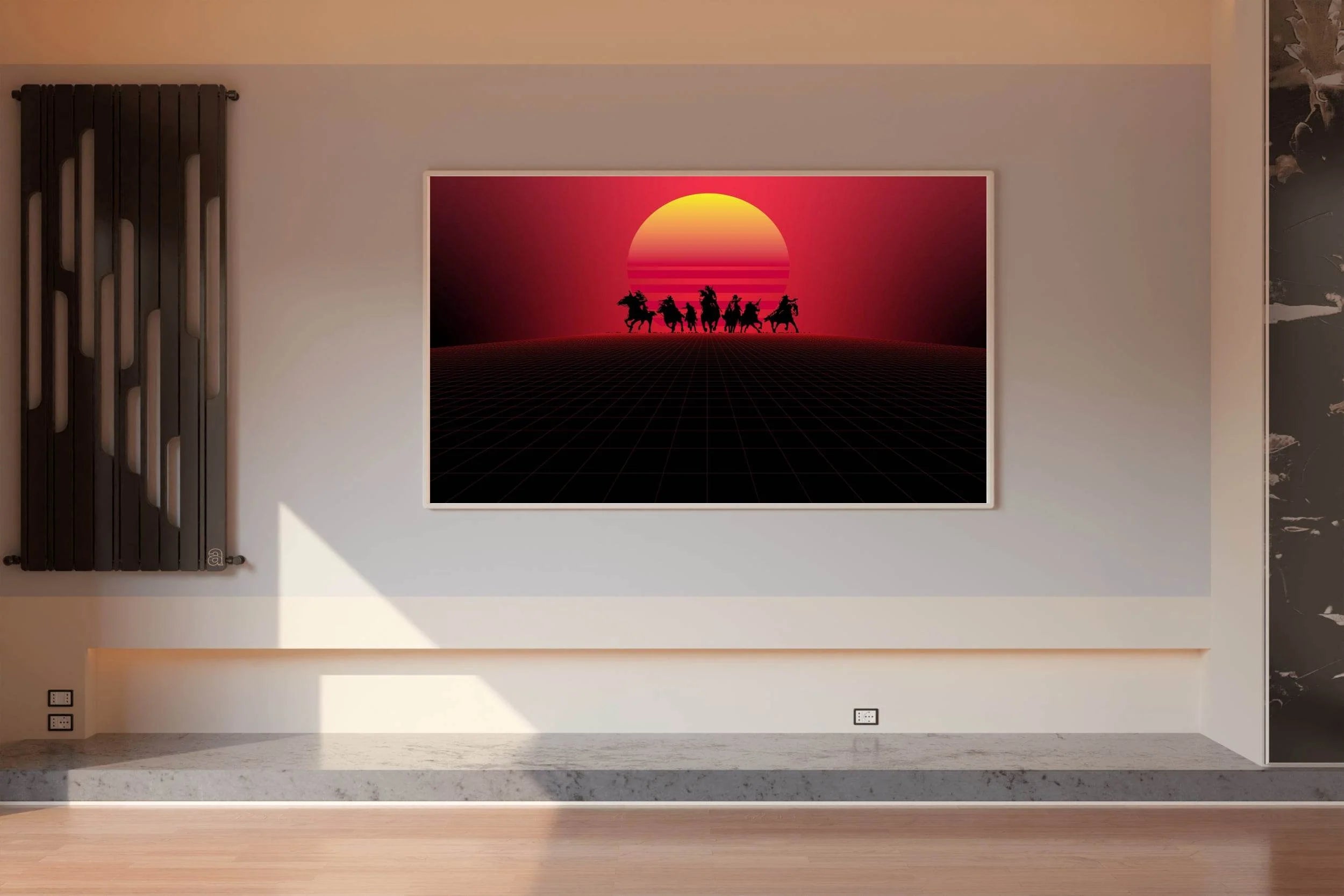 RED DEAD REDEMTION SUNSET Gaming Wall Art - beink online art store