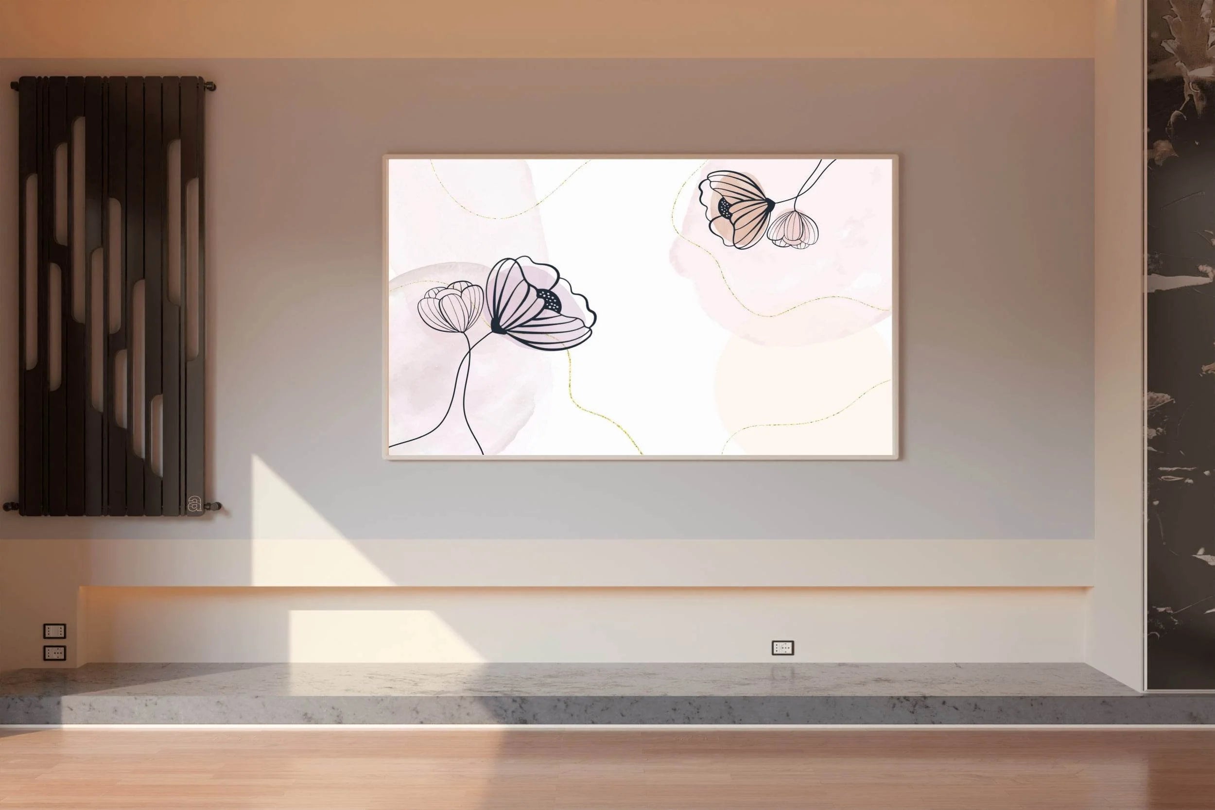 Beautiful Llily Flowers Wall Art - beink online art store