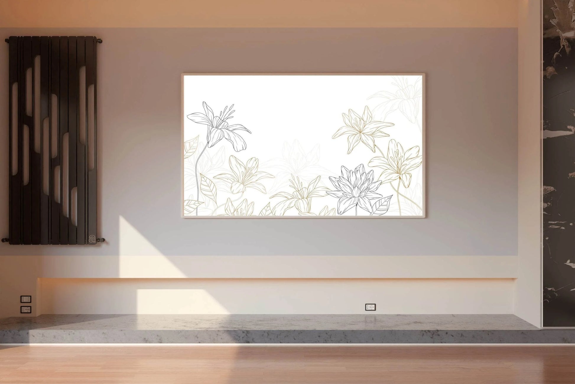Alstroemeria Bouquet Wall Art - beink online art store