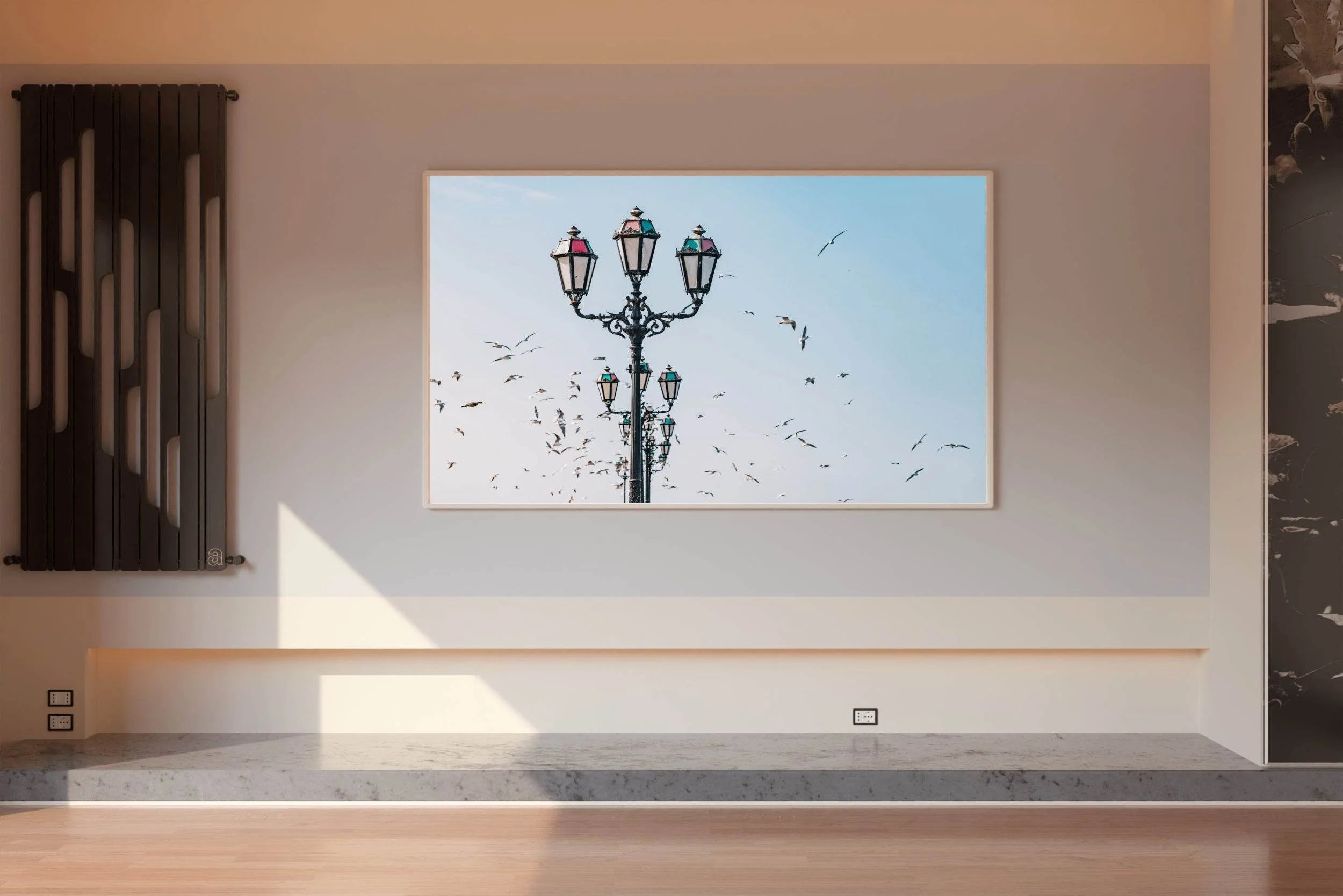 Vintage Lamps and Birds Wall Art - beink online art store