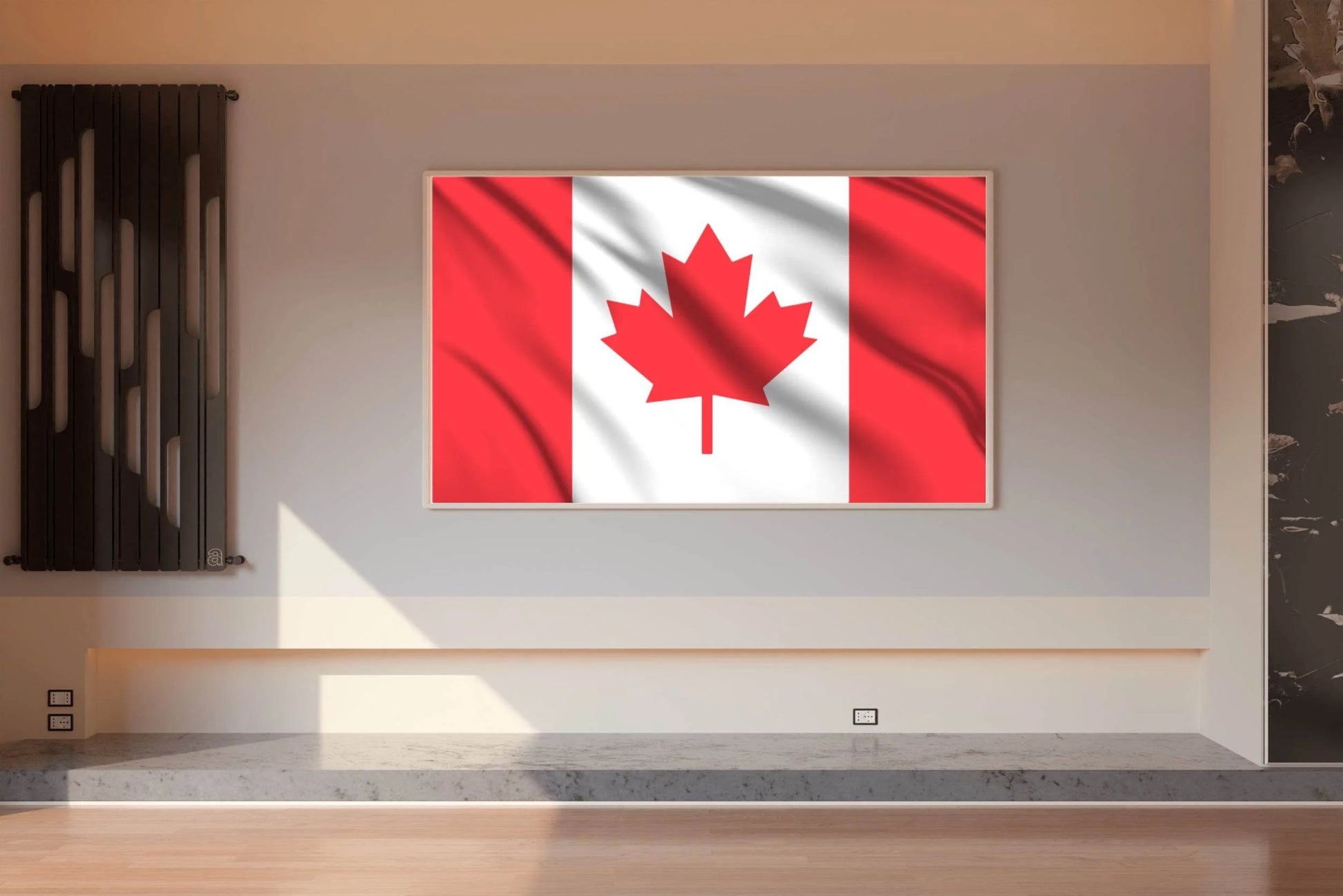 Canada National Flag Wall Art - beink online art store