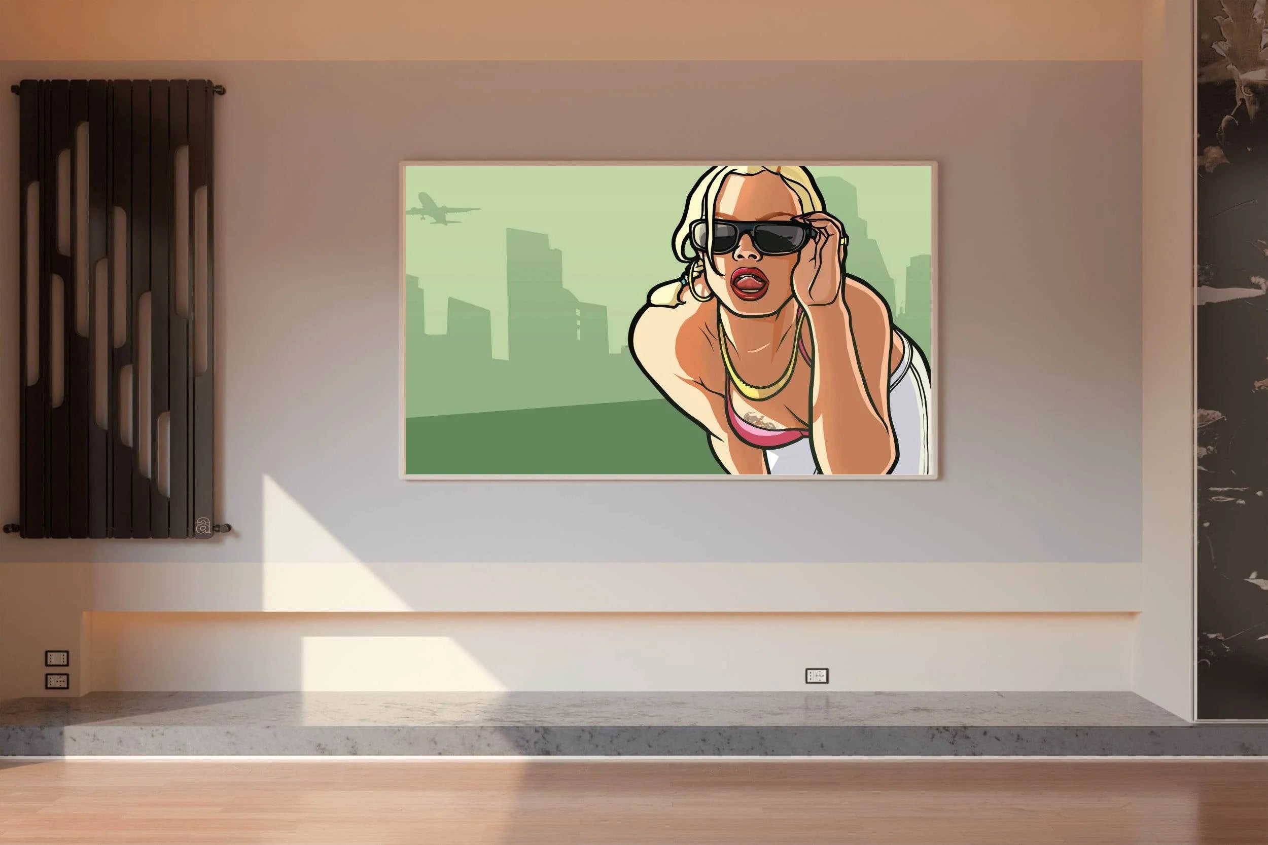 GTA San Andreas Gaming Wall Art - beink online art store