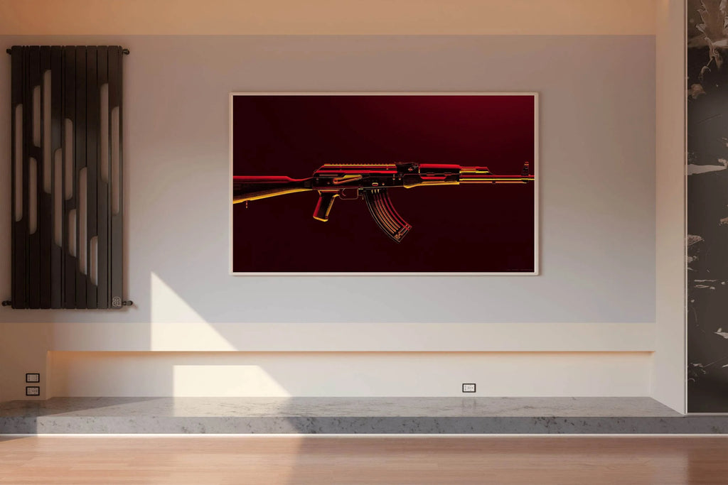 PUBG AK47 Gaming Wall Art - beink online art store
