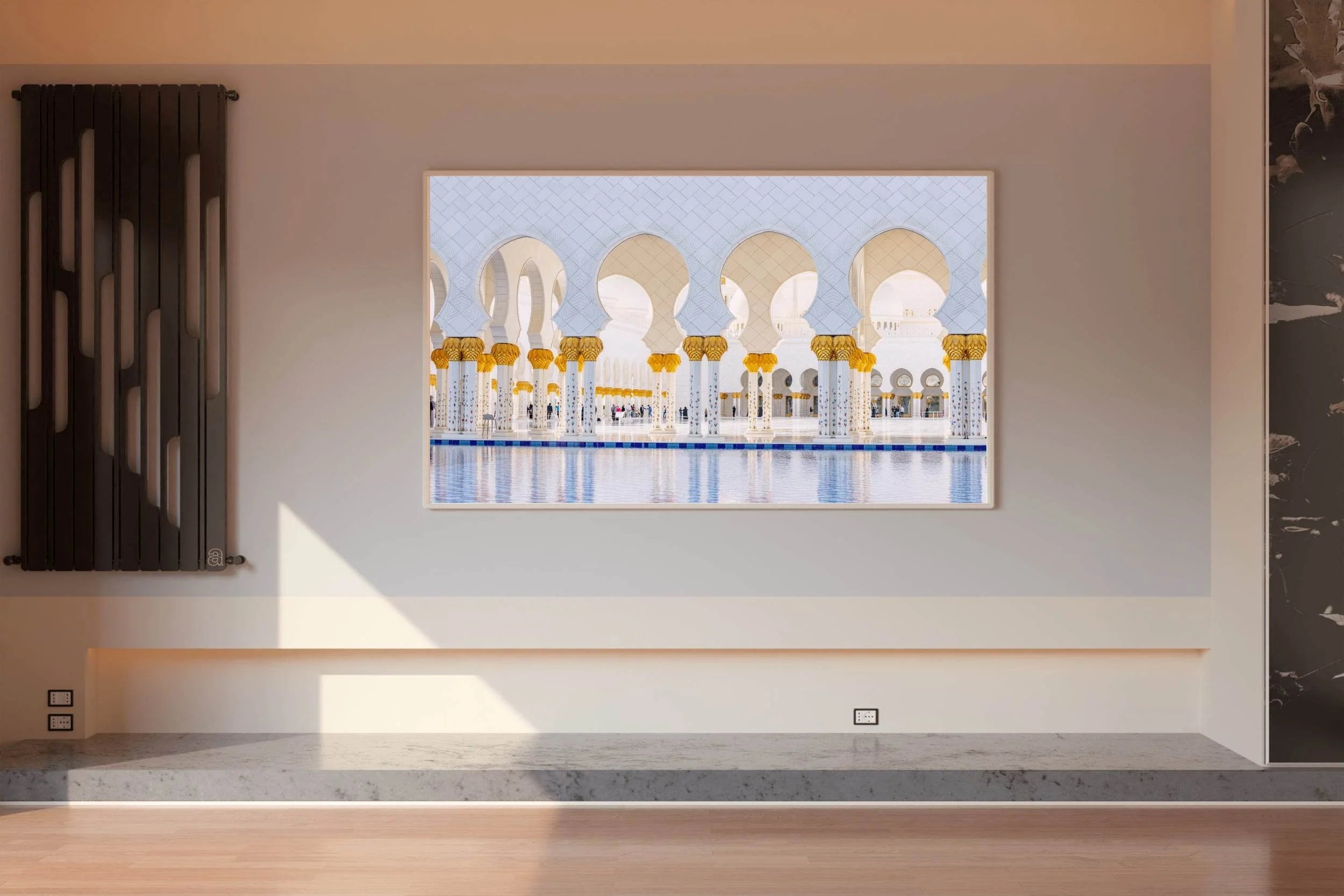Columns by the Water Wall Art - beink online art store