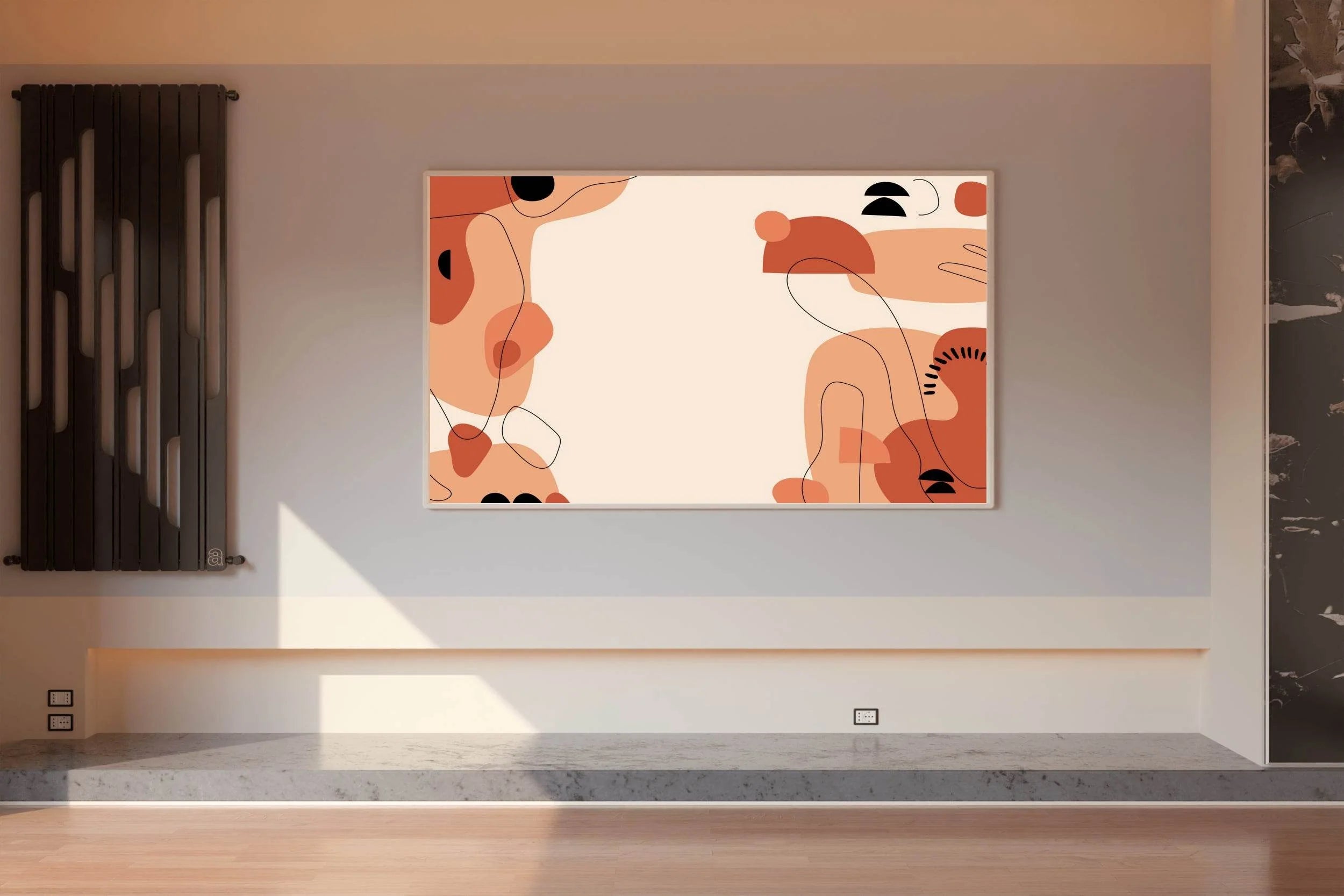 Linear Combination Frame Wall Art - beink online art store