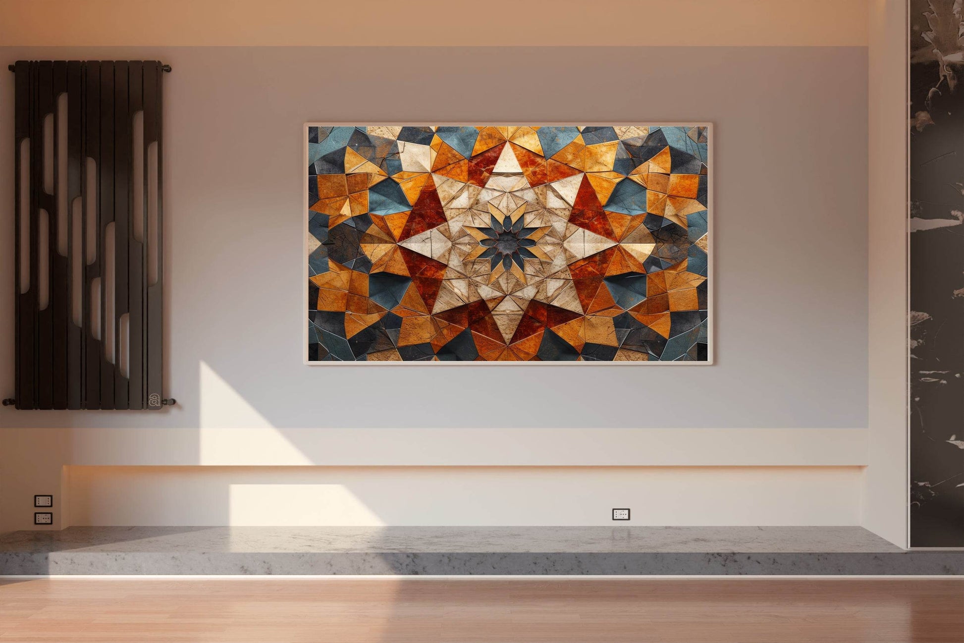 Geomatric Background Abstract Wall Art - beink online art store