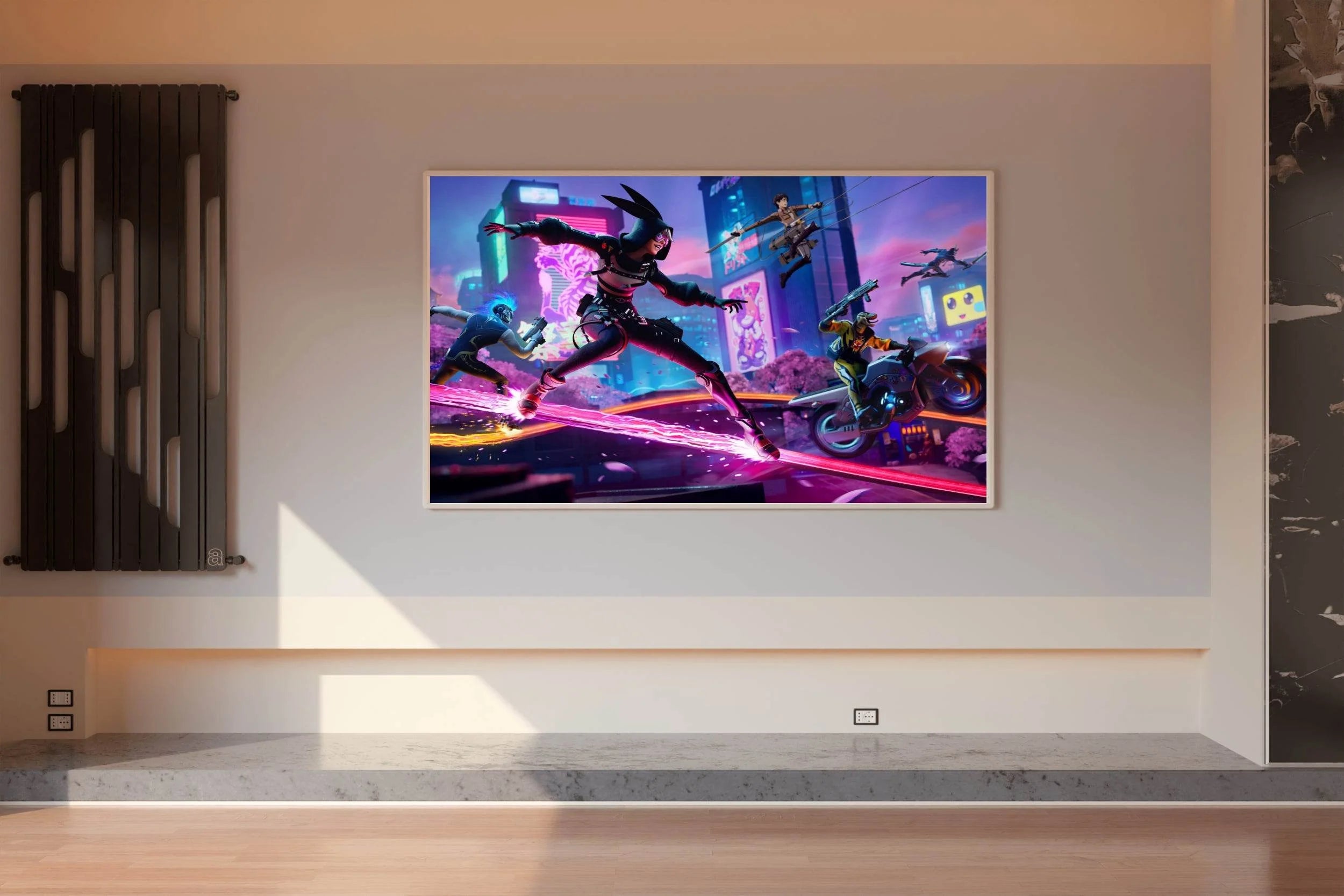 FORTNITE Mega City Gaming Wall Art - beink online art store