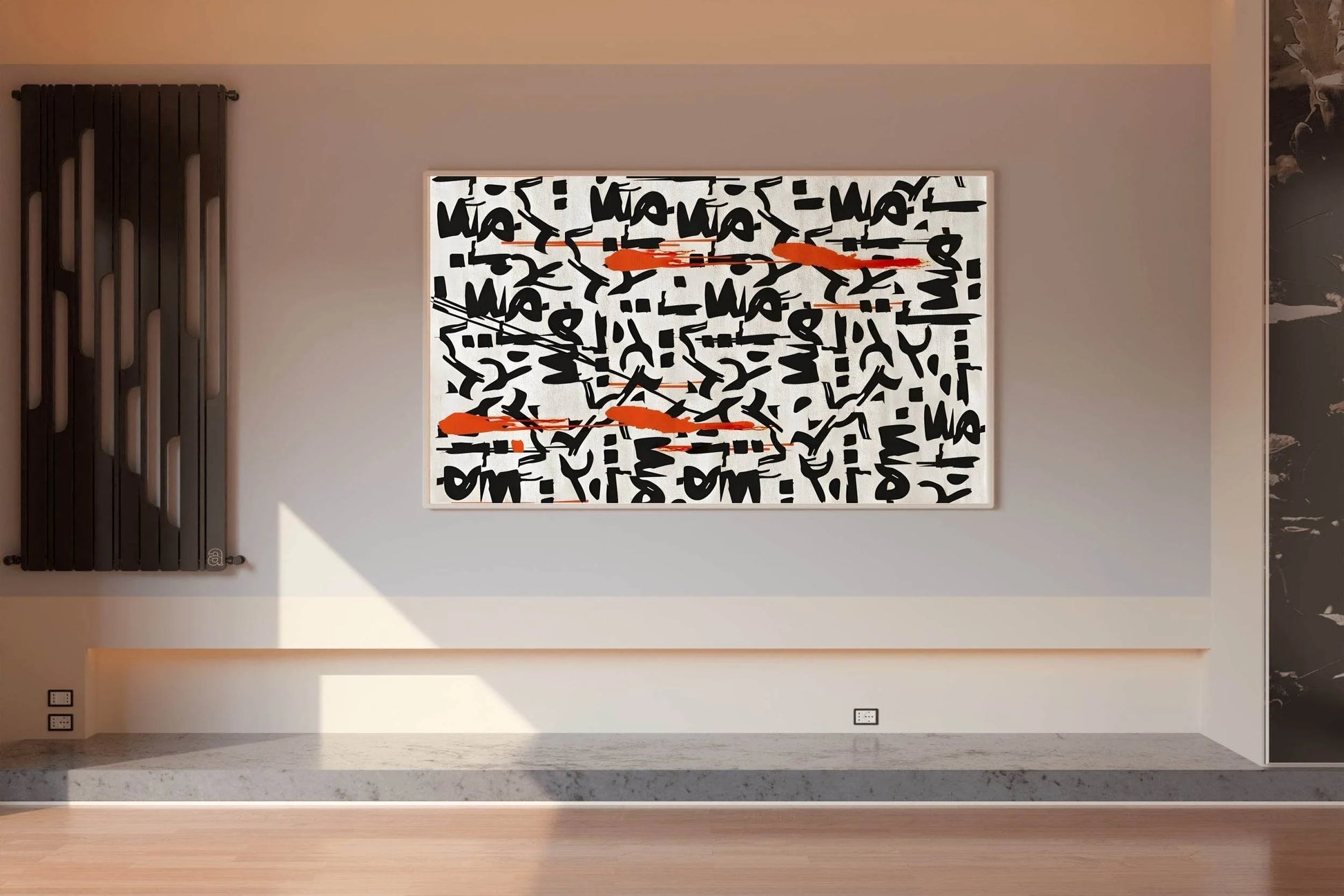 Handwritten Chinese Calligraphy Modern Wall Art - beink online art store