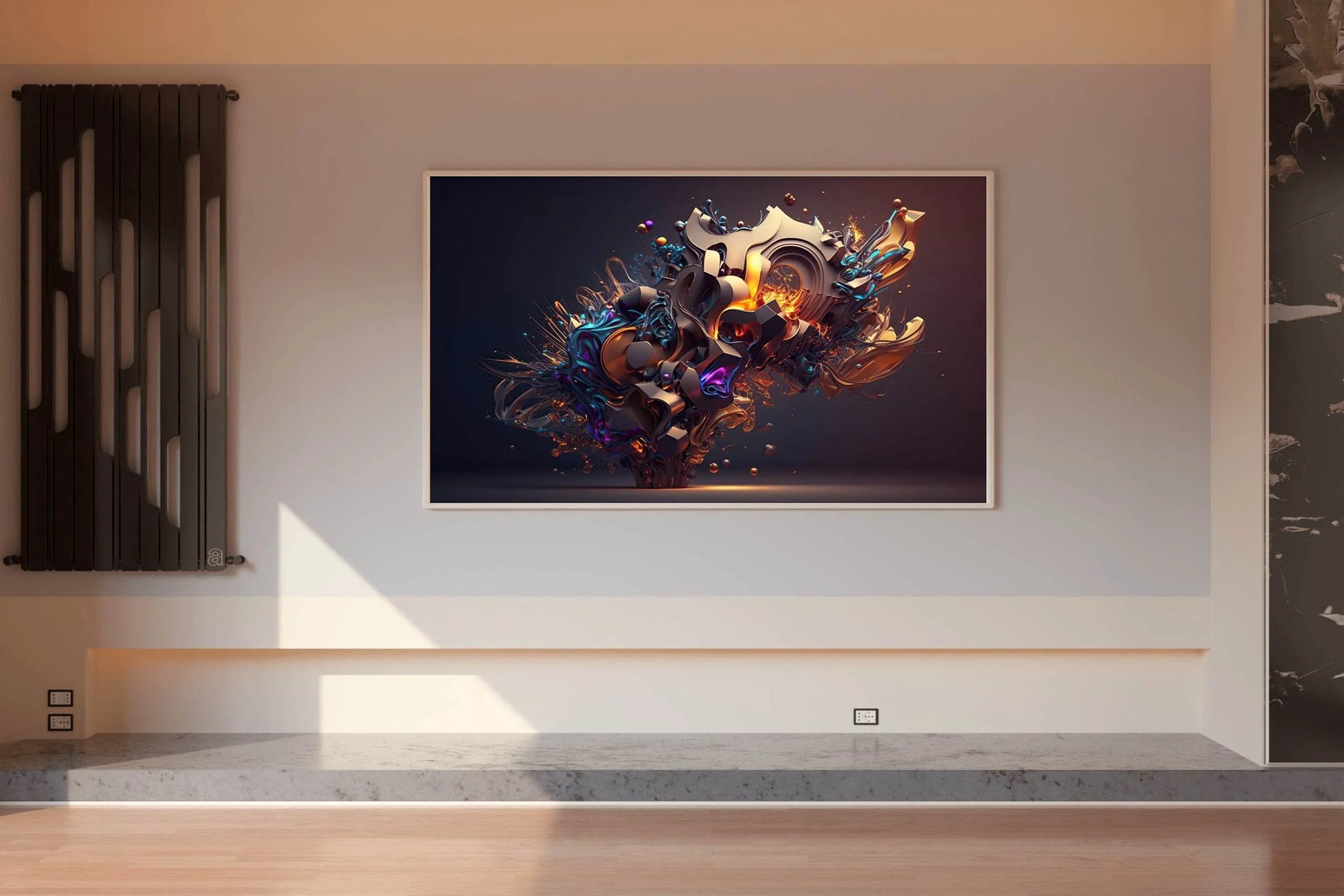 Colorful Painting of Abstract Background Digital Art - beink online art store