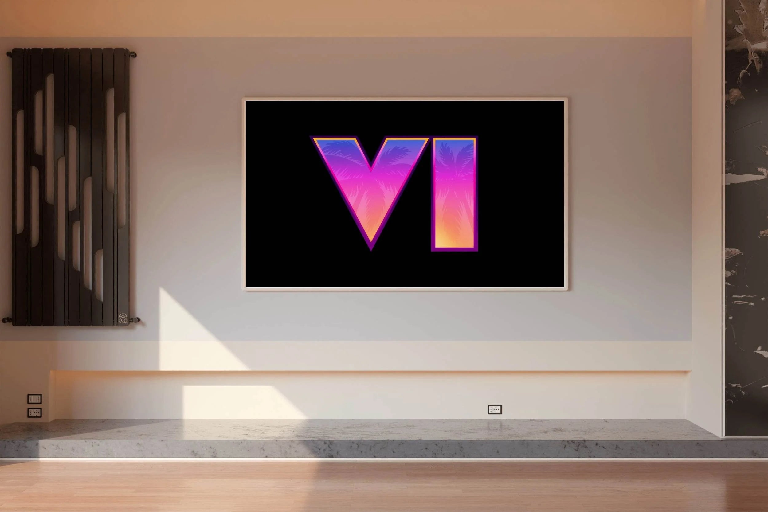 GTA 6 LOGO Gaming Wall Art - beink online art store