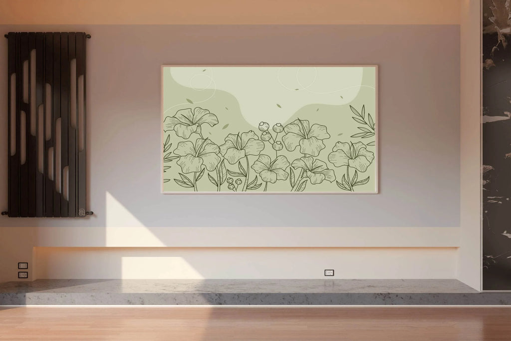 Amaryllis Bouquet Wall Art - beink online art store