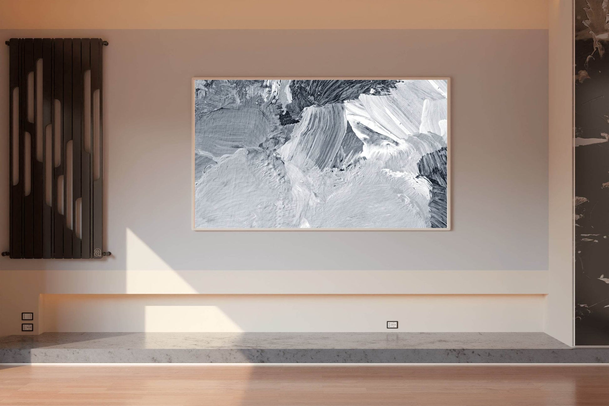 Creative Brush Strokes Abstract Wall Art - beink online art store