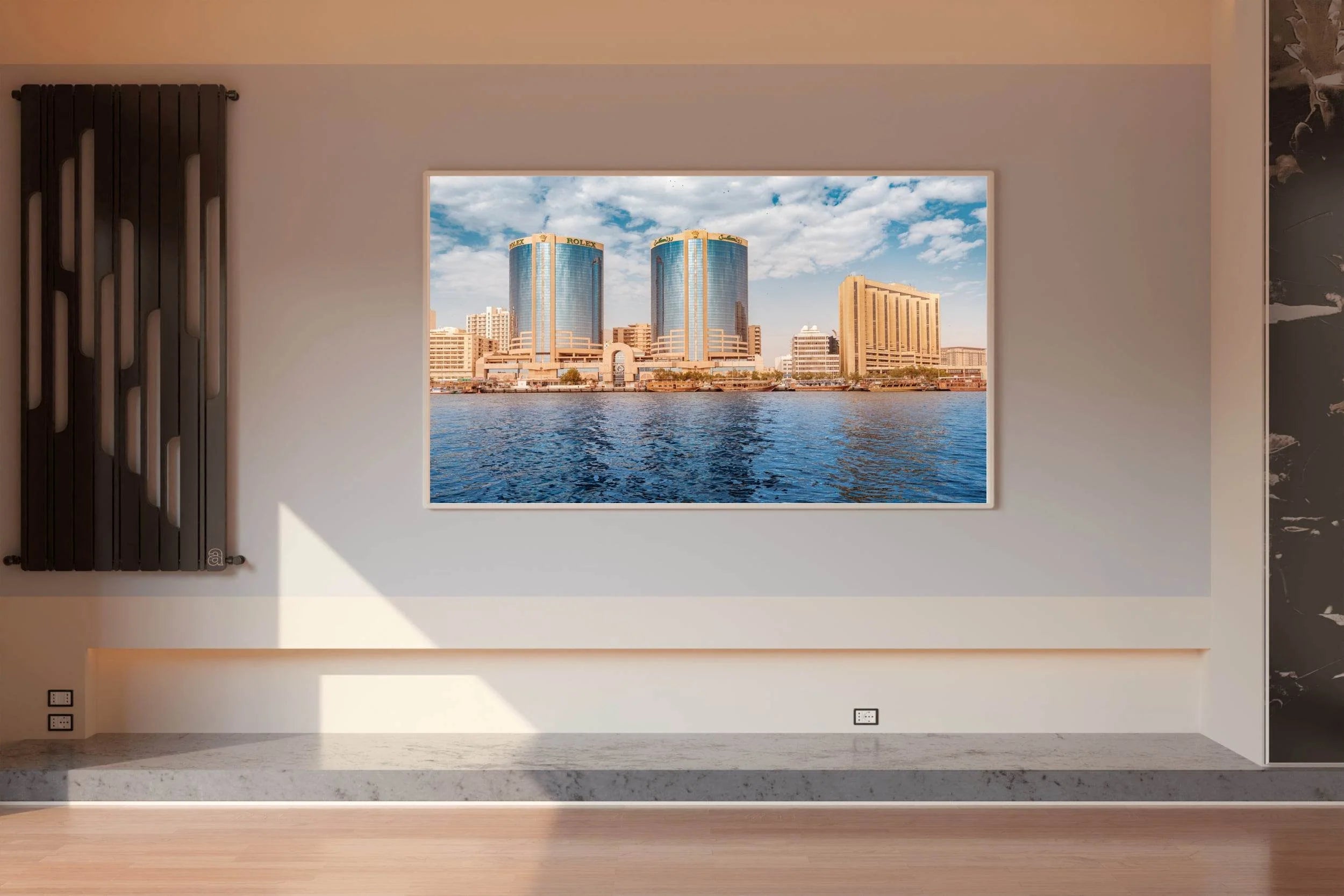 Twin Towers at Dubai Creek Wall Art - beink online art store