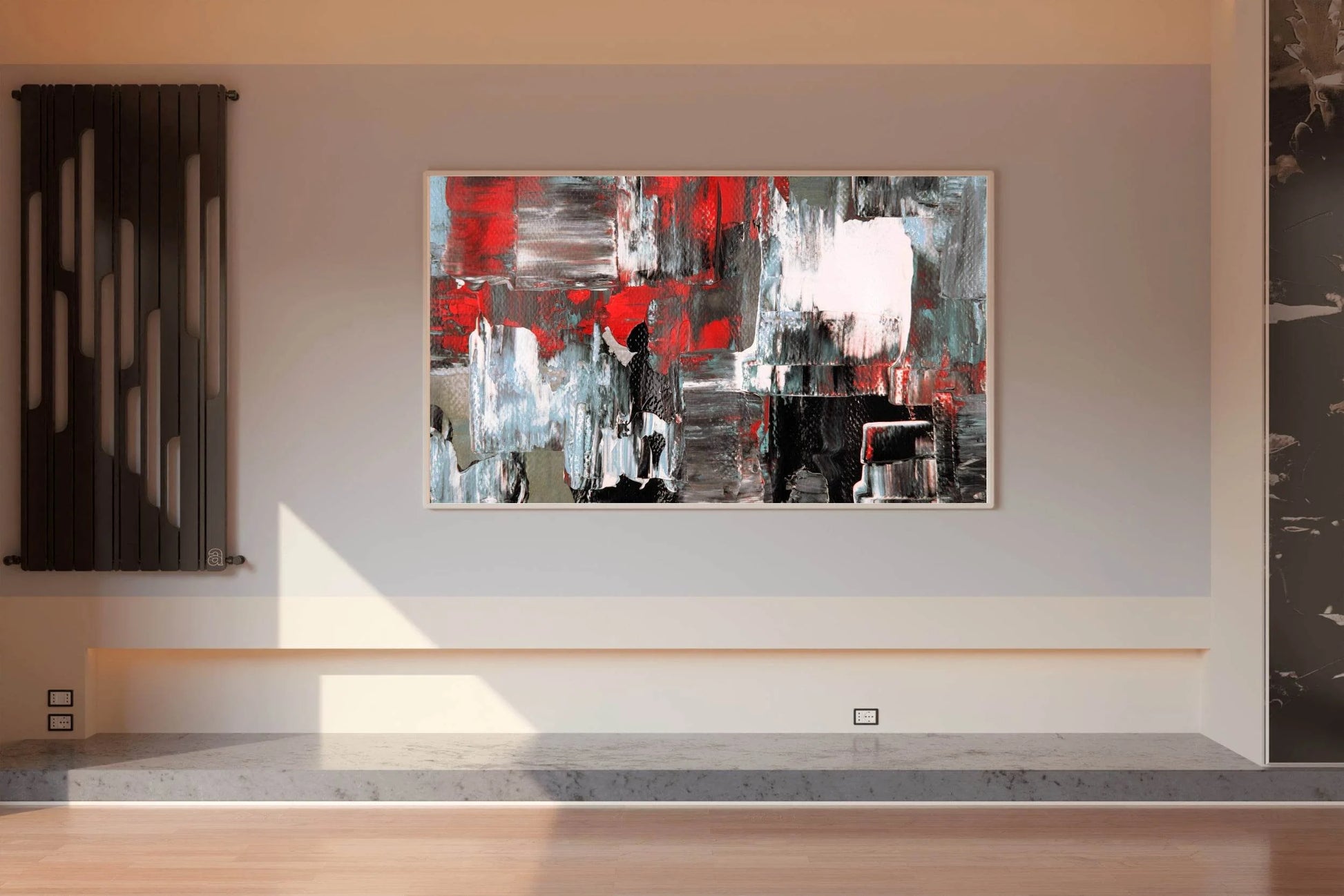 Grunge Background Oil Painting Abstract Wall Art - beink online art store