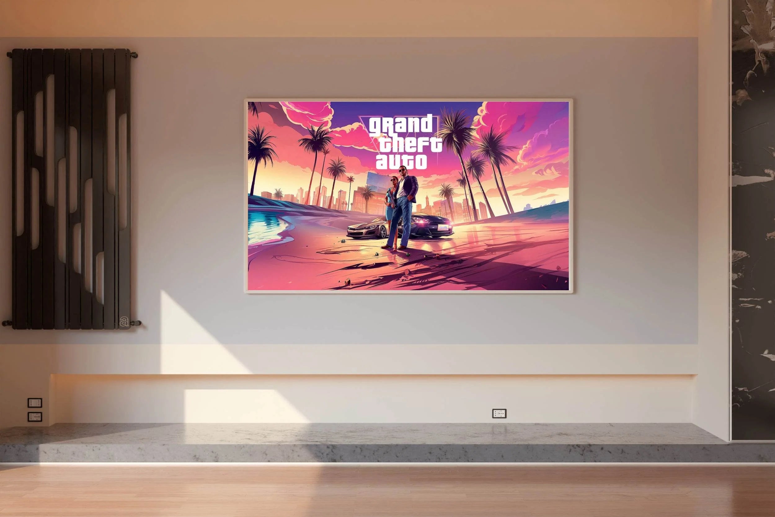 GTA 6 Gaming Wall Art - beink online art store