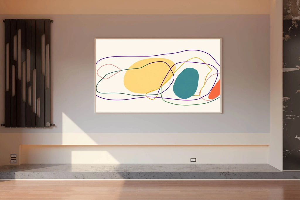 Irregular Handdrawn Abstract Wall Art - beink online art store