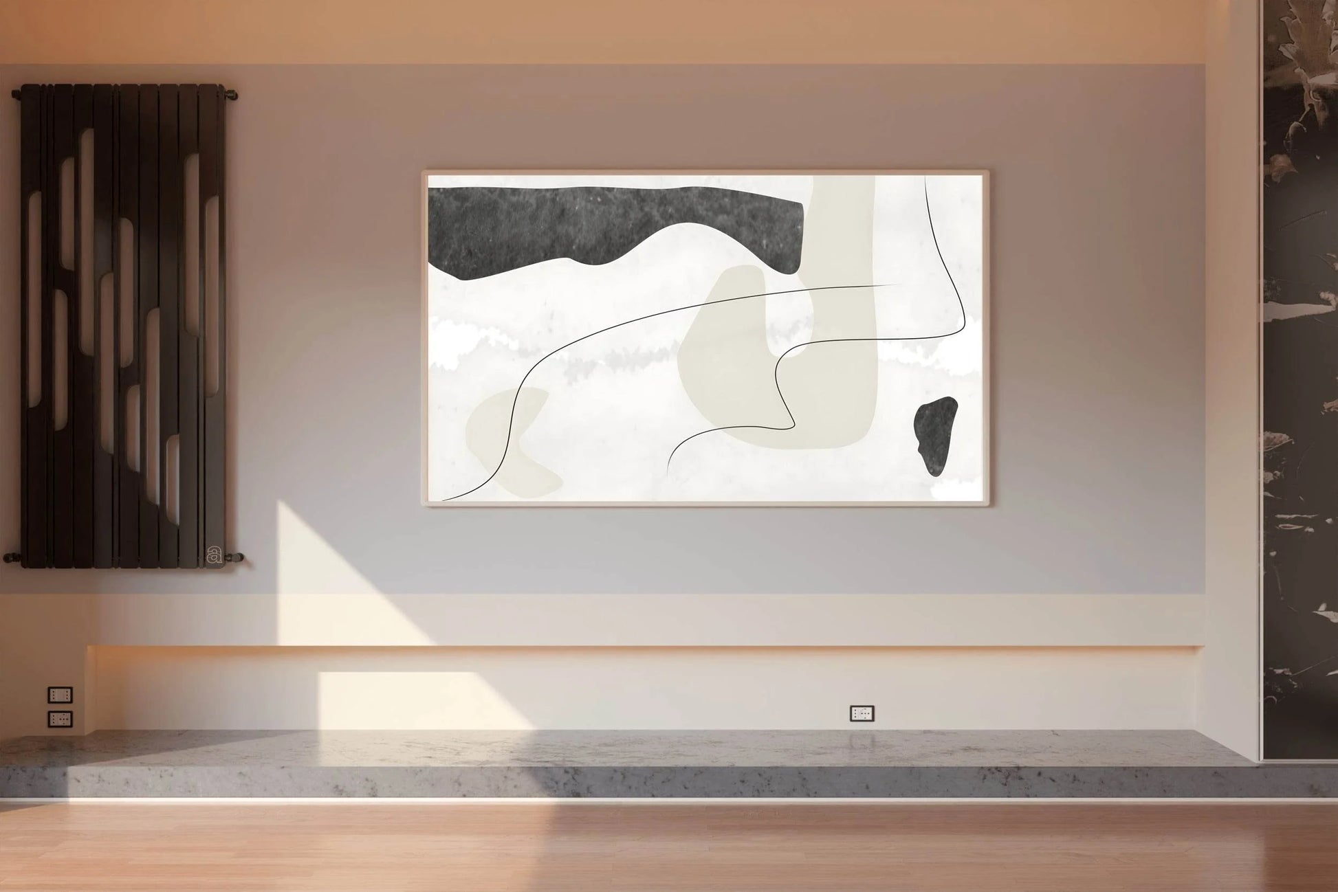 Linear Landscape Modern Wall Art - beink online art store