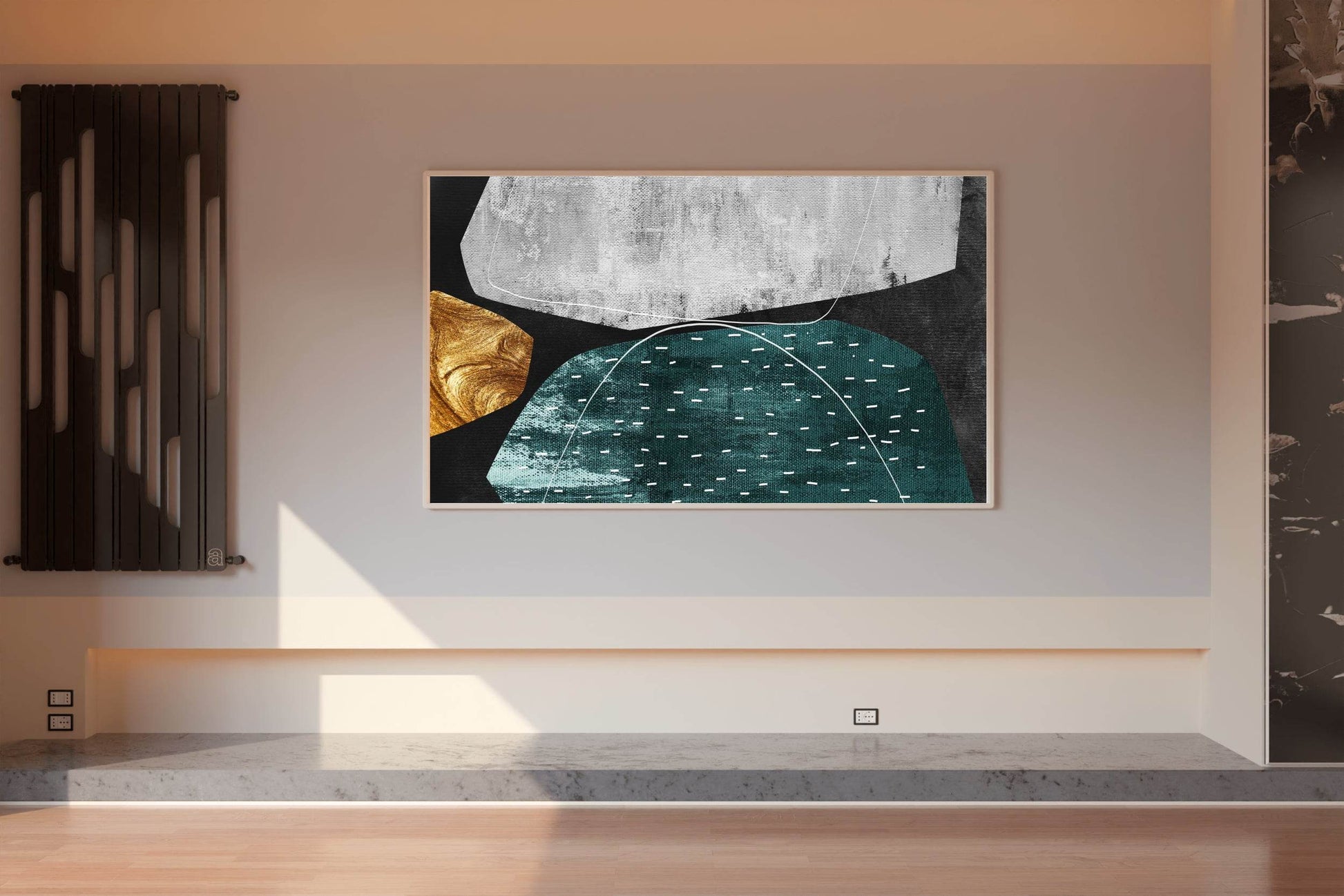 Old Age Stone Abstract Wall Art - beink online art store