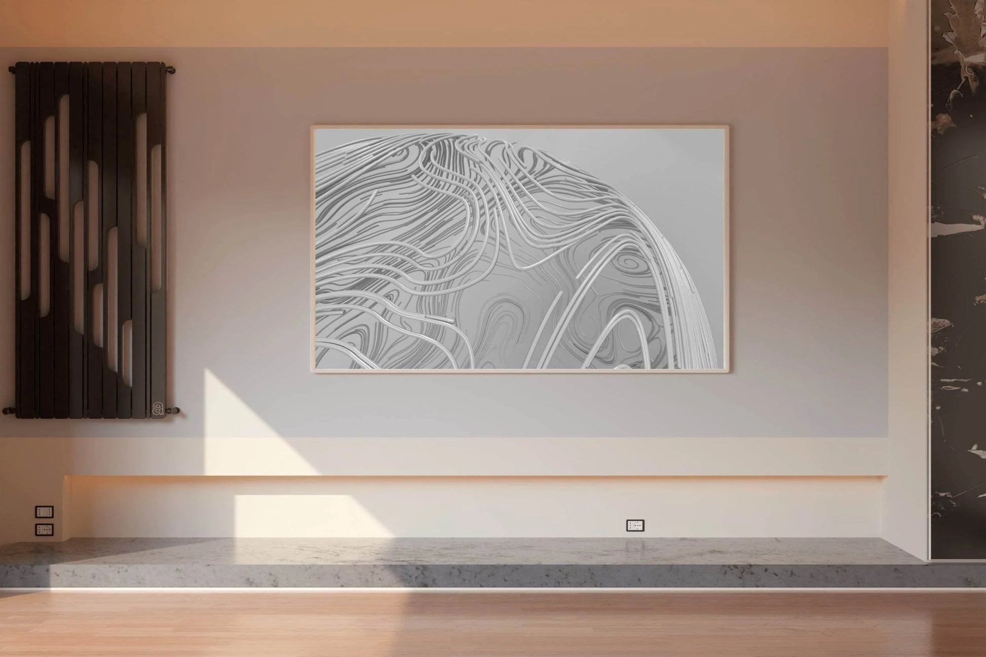 Wire Circle Abstract Wall Art - beink online art store