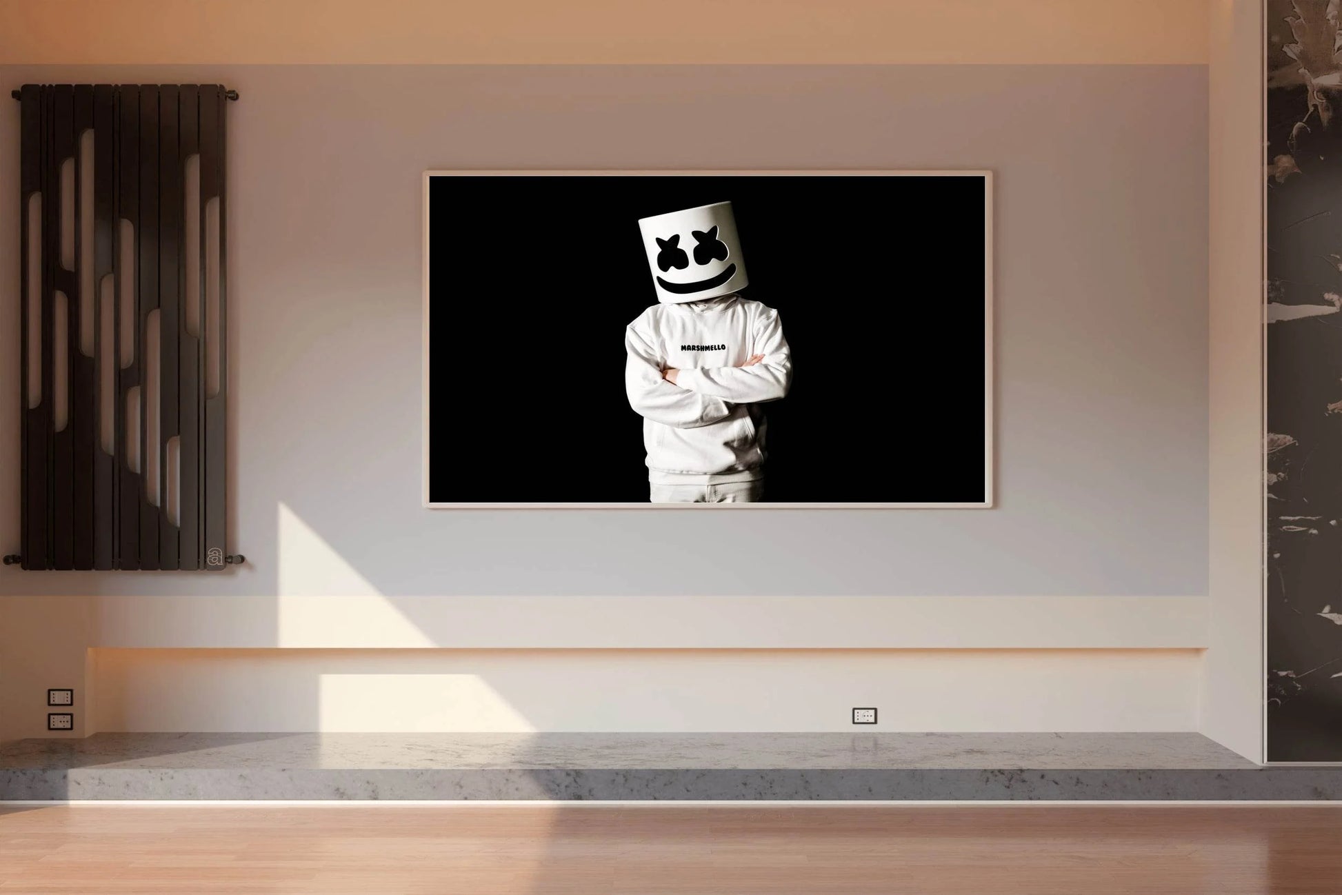 Marshmello Black & White Wall Art - beink online art store
