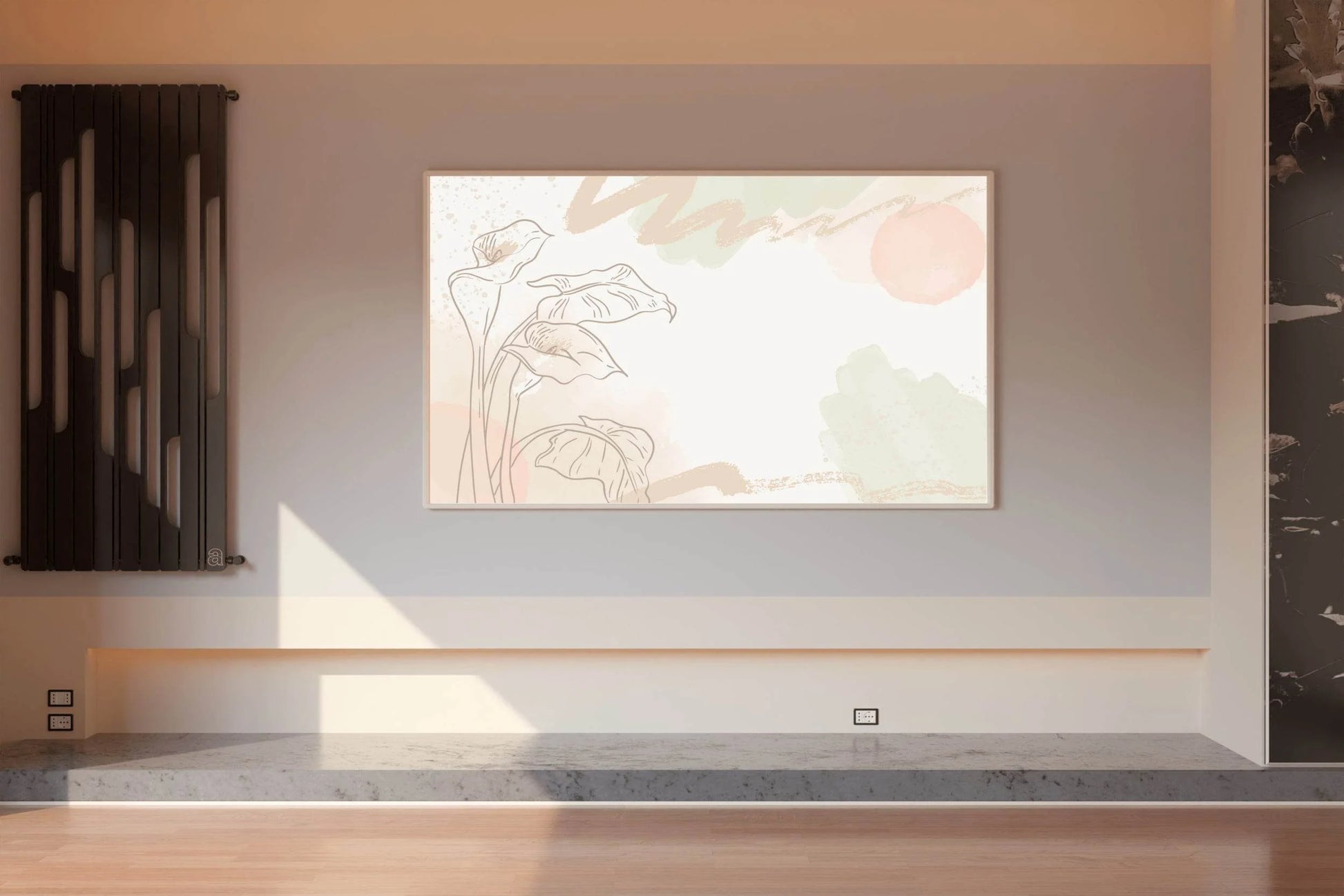 Beautiful Gladiolus Flowers Wall Art - beink online art store