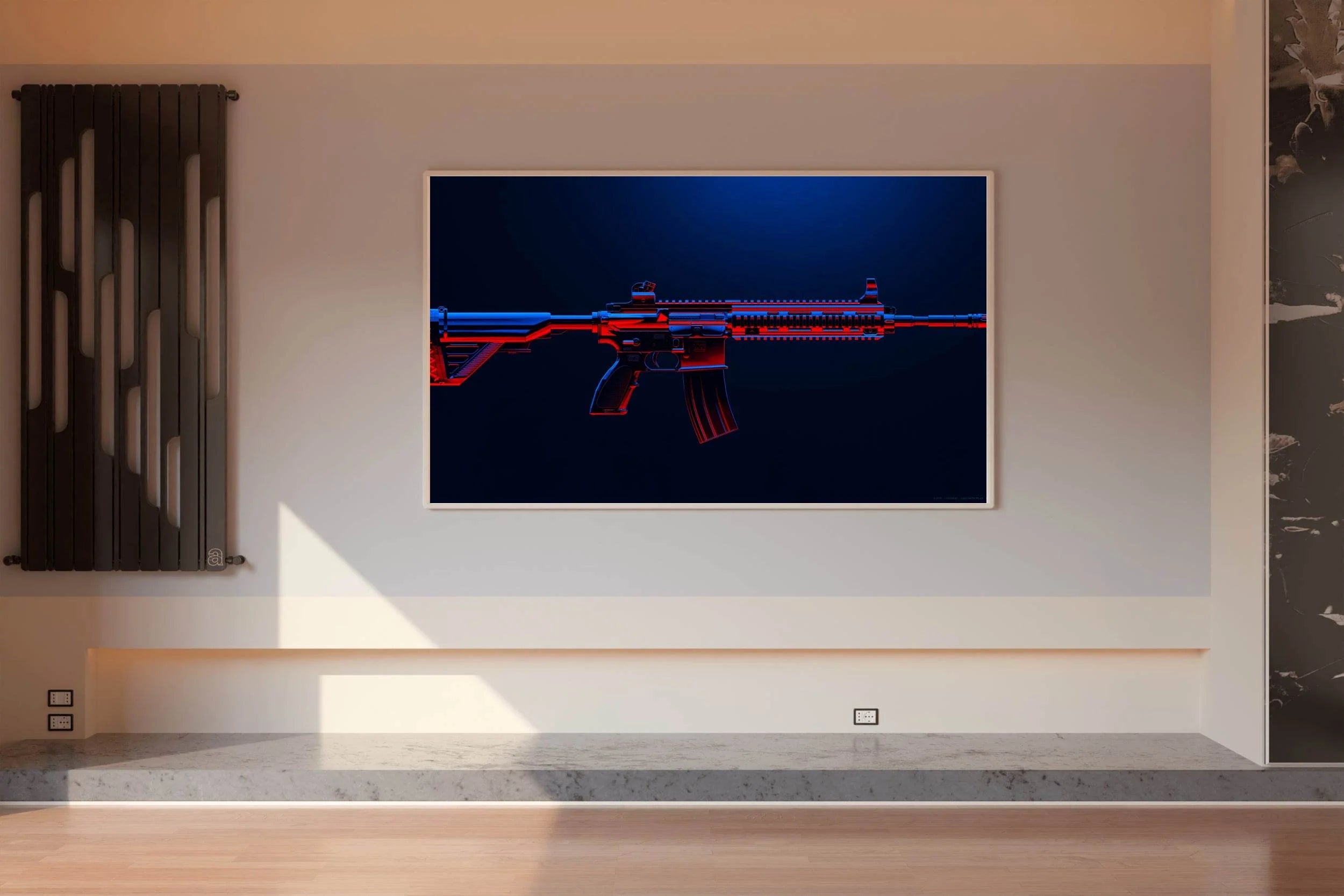 Custom M416 Battle Ground Gaming Wall Art - beink online art store