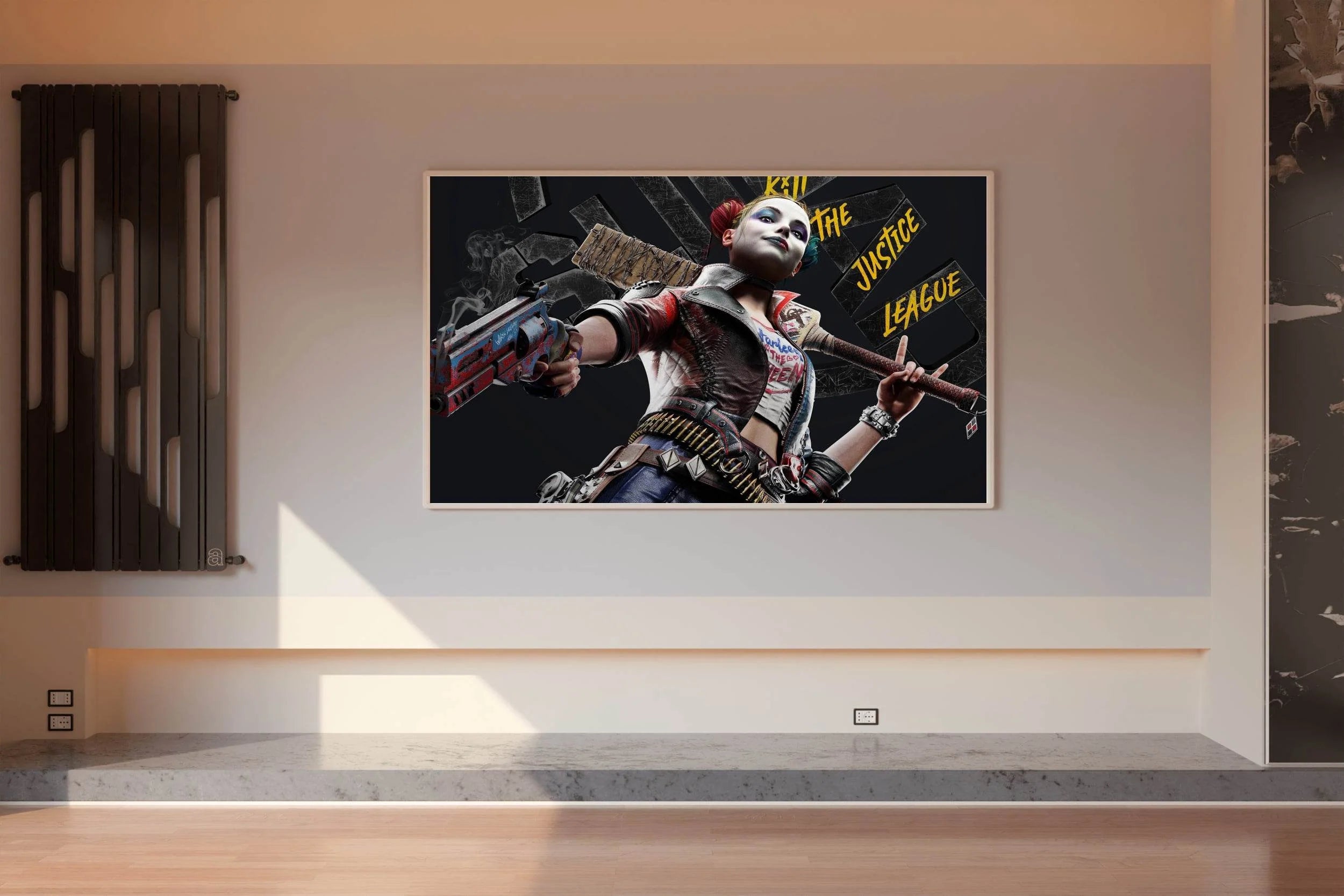 Harley Quinn Gaming Wall Art - beink online art store