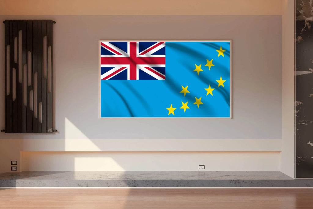Tuvalu National Flag Wall Art - beink online art store