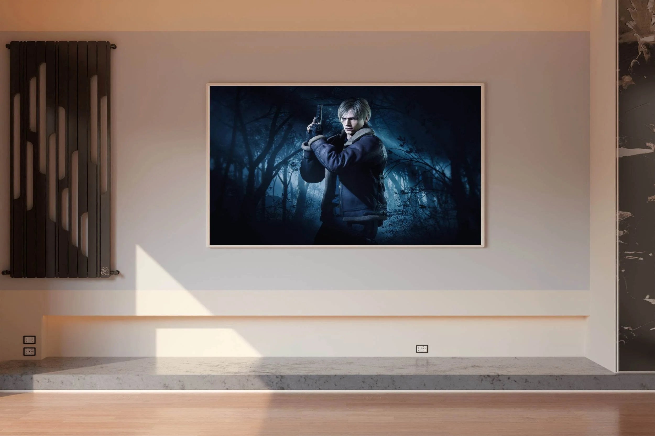 Leon Residents Evil Gaming Wall Art - beink online art store