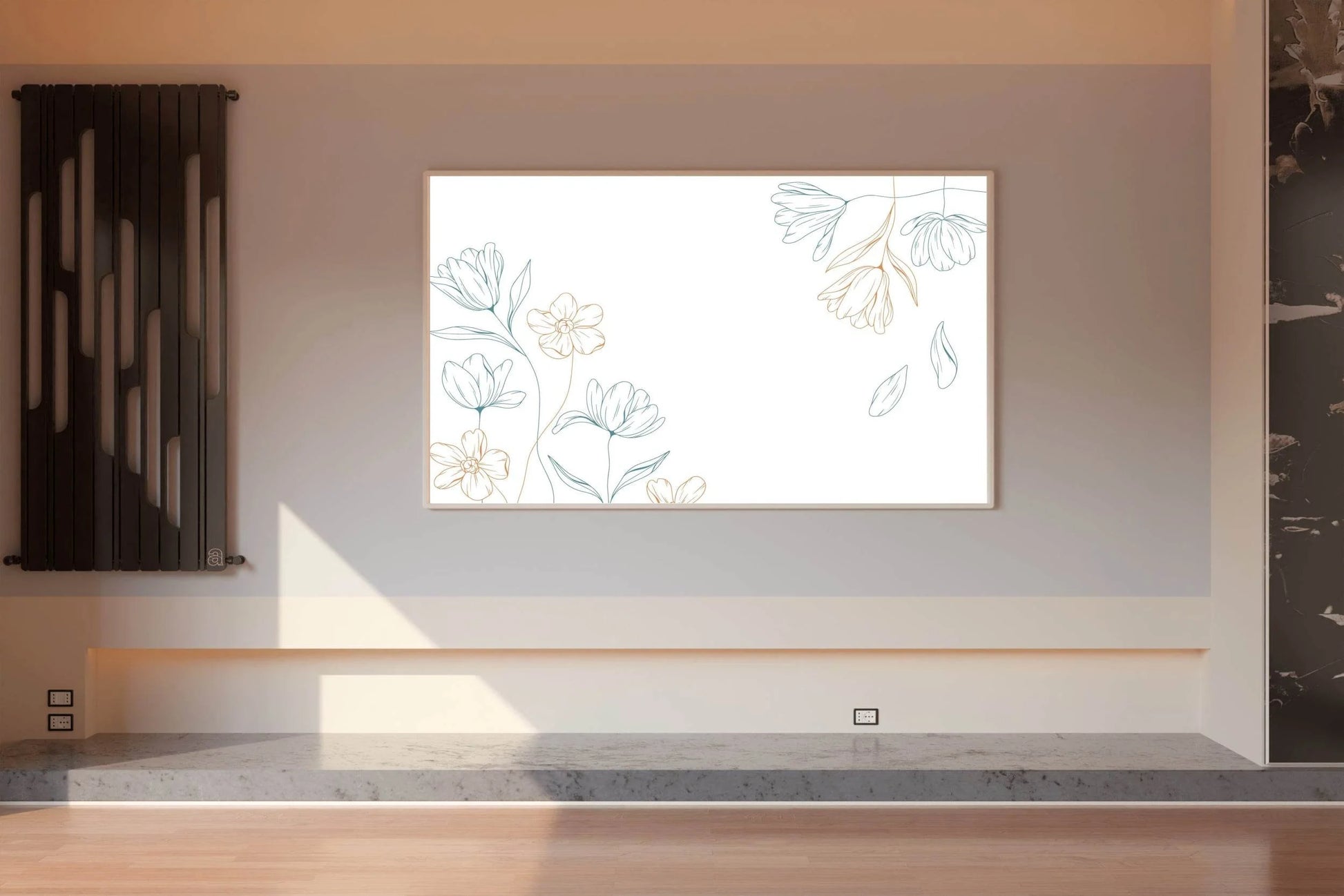 Flower Leaves of Clematis Wall Art - beink online art store