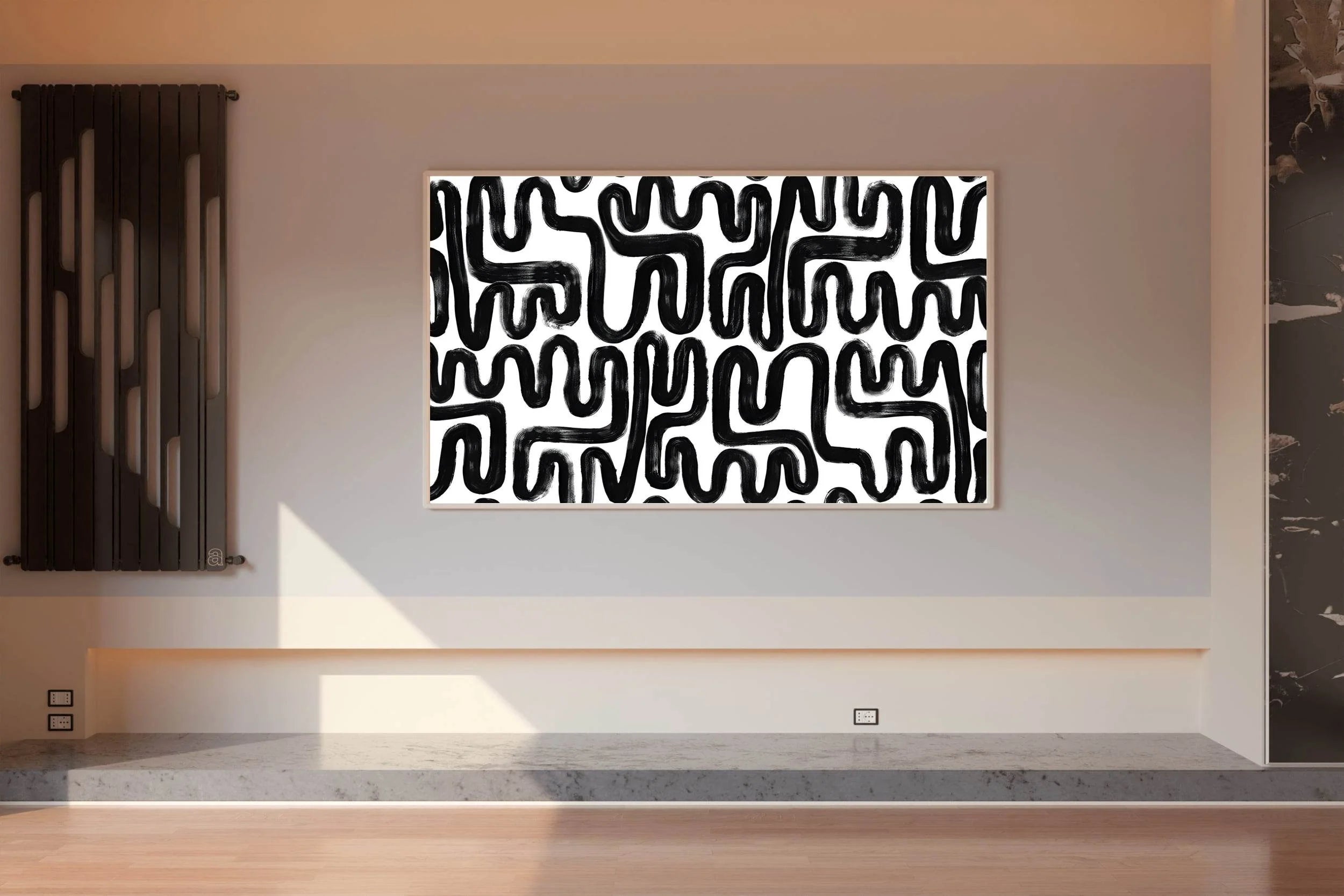 Doodle Design Modern Wall Art - beink online art store