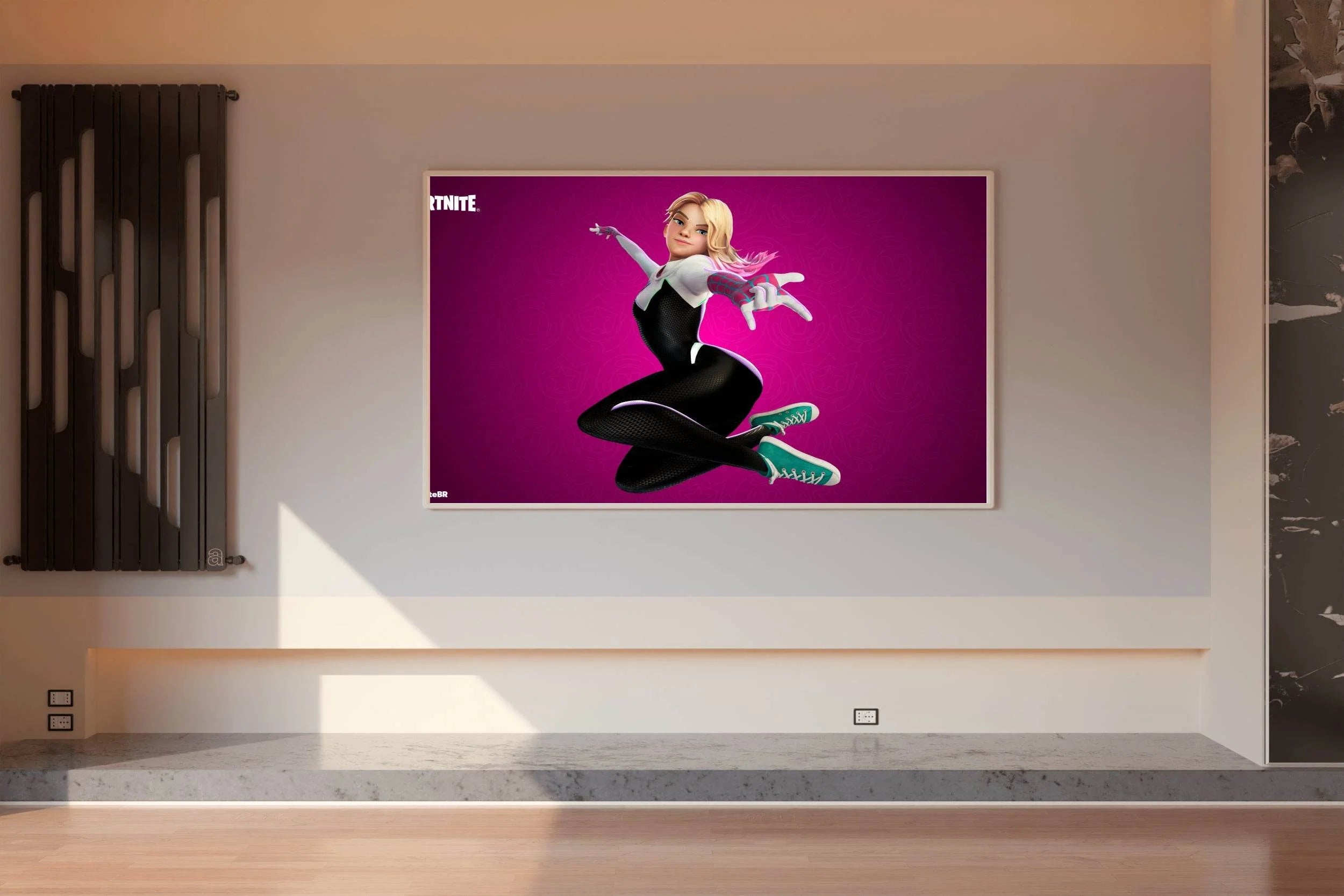 Fortnite Gwen Stacy Gaming Wall Art - beink online art store