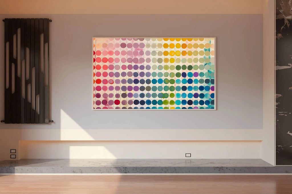 Abstract Series of Colorful Circles - beink online art store
