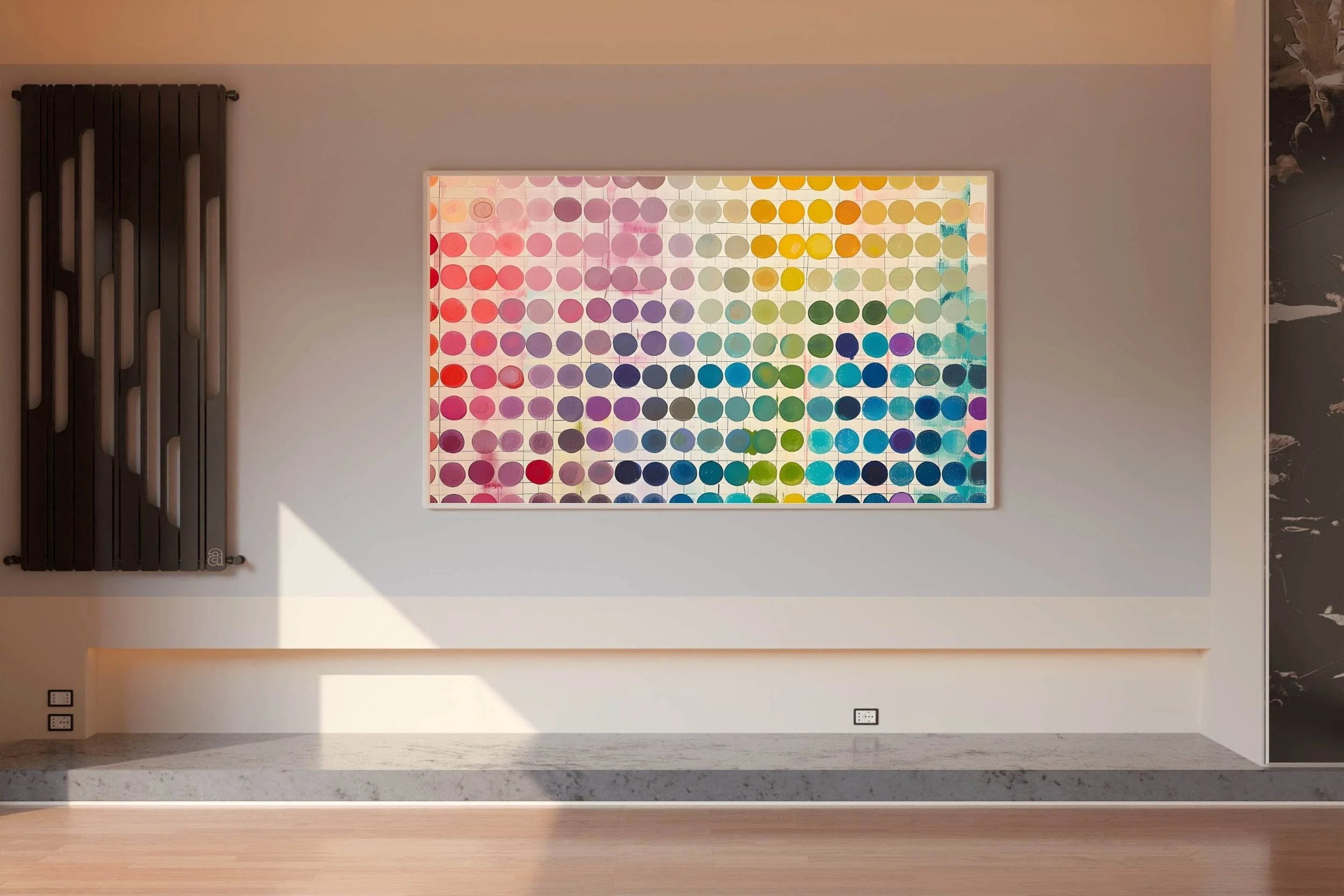 Abstract Series of Colorful Circles - beink online art store