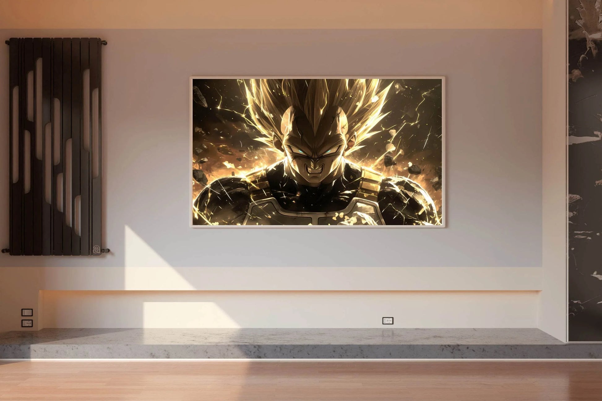 Angry Vegeta Anime Wall Art - beink online art store