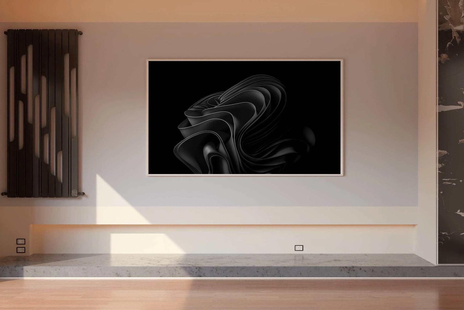 Black Lotus Black & White Wall Art - beink online art store
