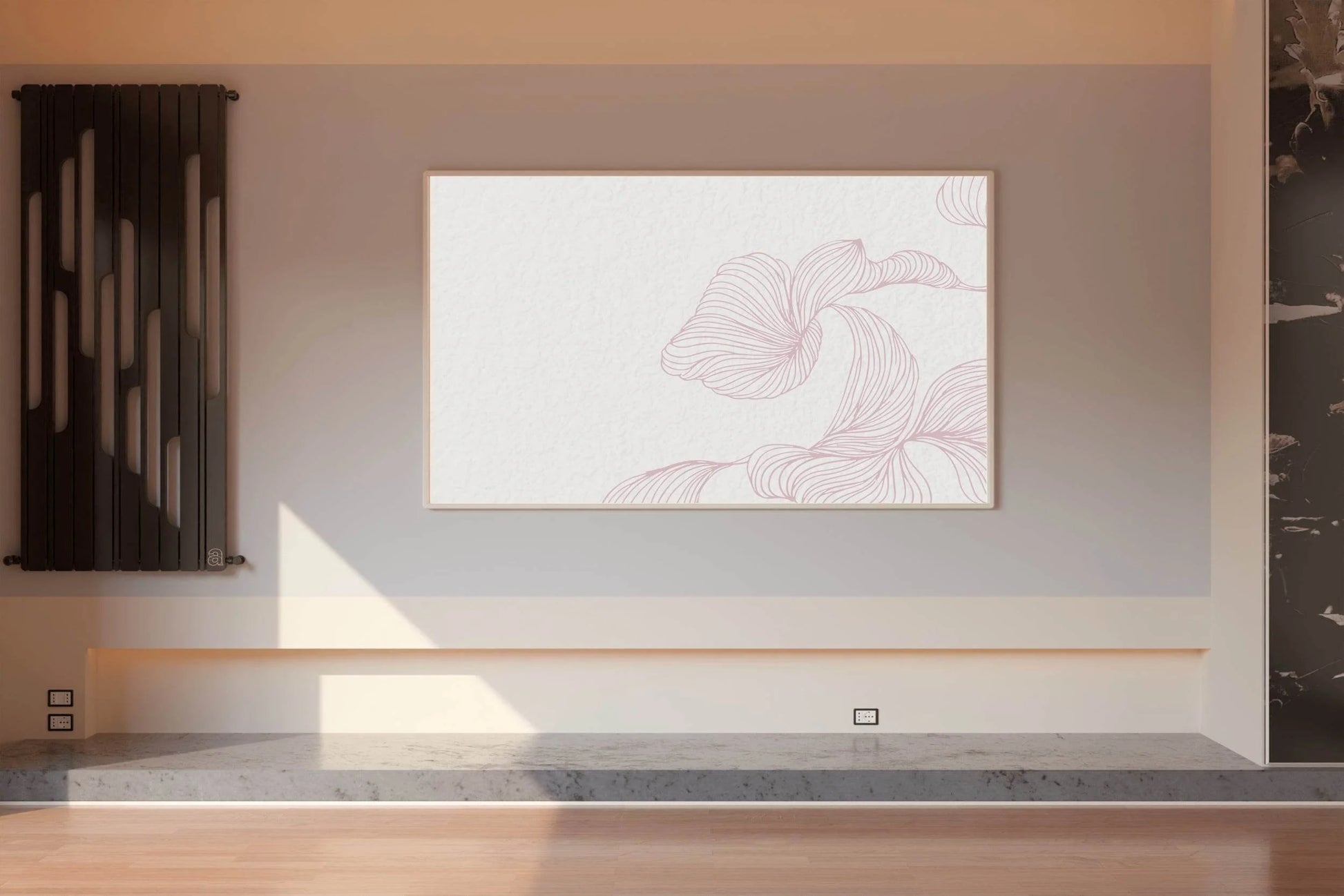 Leaf Flower Dill Line Art - beink online art store